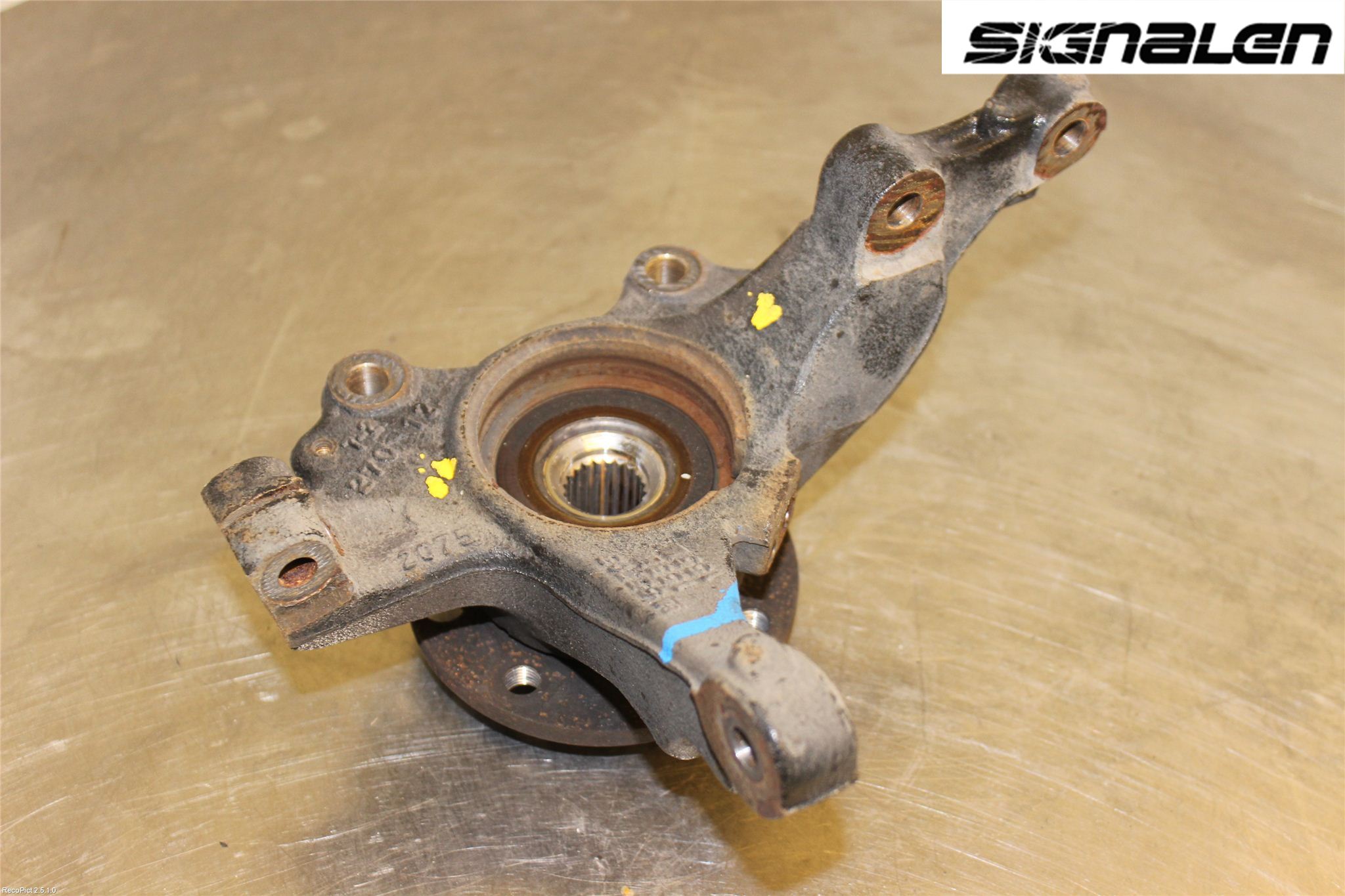 Opel CORSA D 07-14 Styrspindel Lagerhus Hö