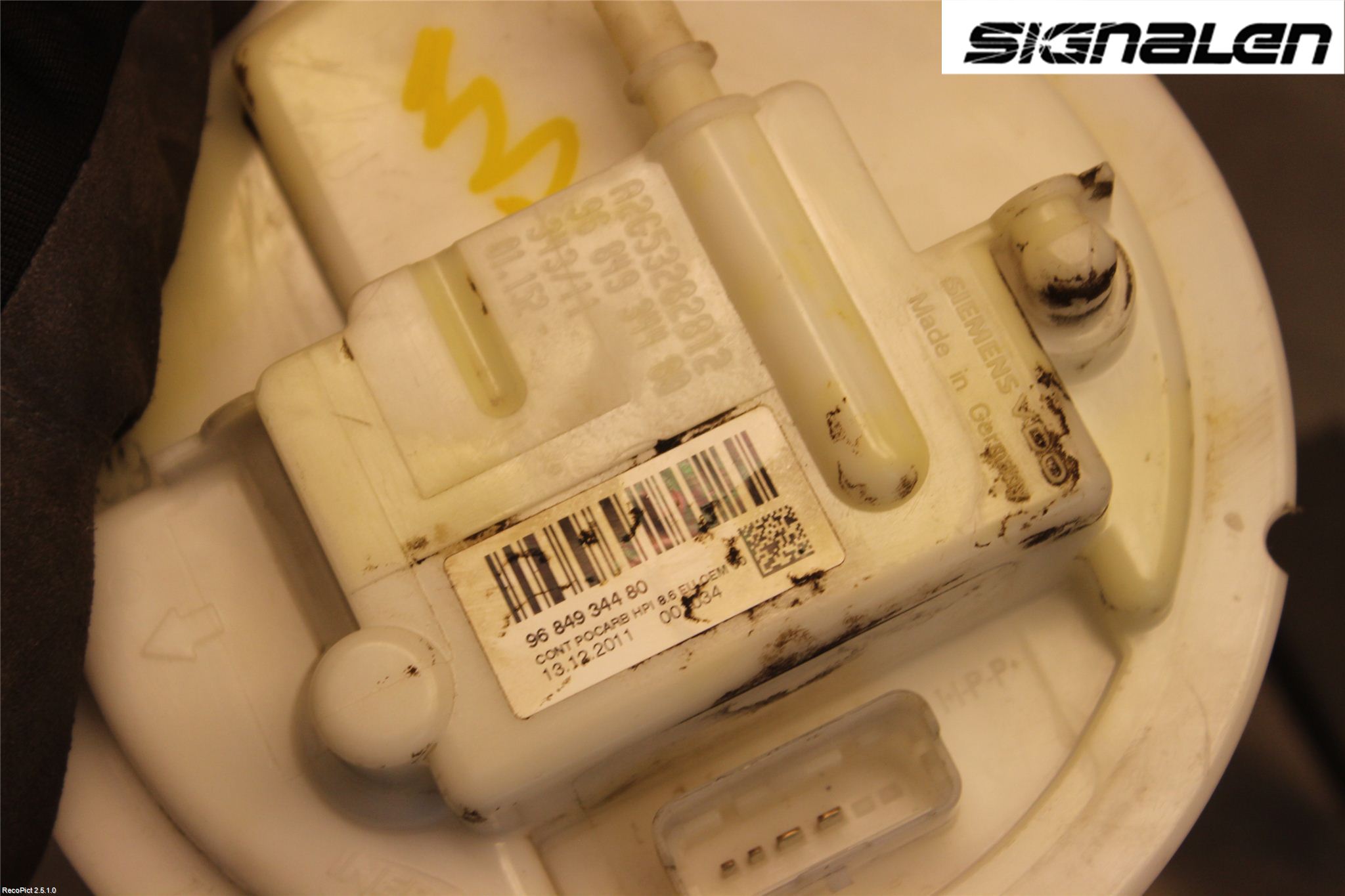 Peugeot 207 Bränslepump El