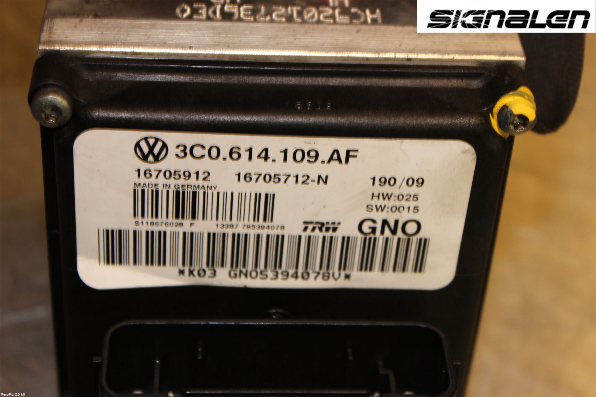 Volkswagen VW PASSAT 05-11 Abs Hydraulaggregat