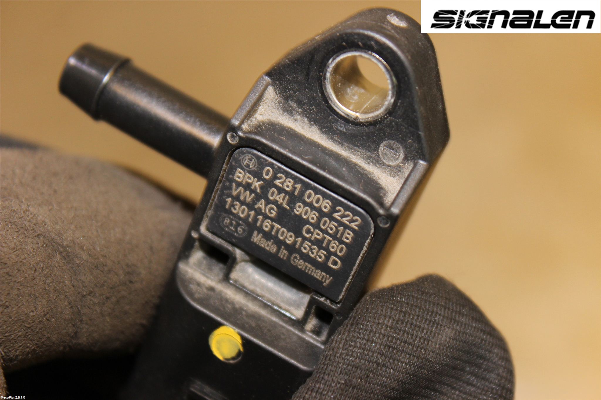 Volkswagen VW GOLF / E-GOLF VII 13-20 Vakuumventil