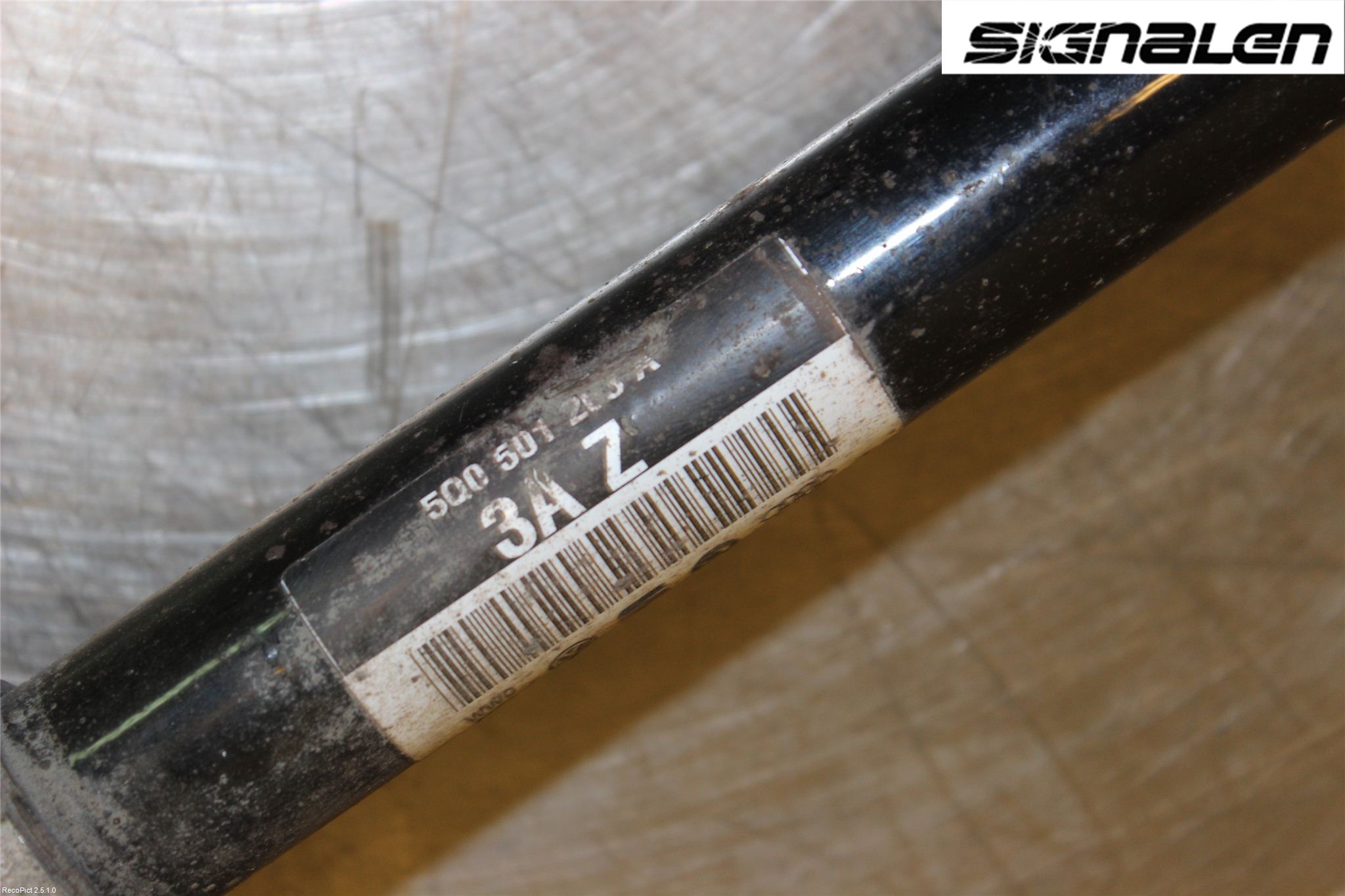 Volkswagen VW GOLF / E-GOLF VII 13-20 Drivaxel Bak Vänster