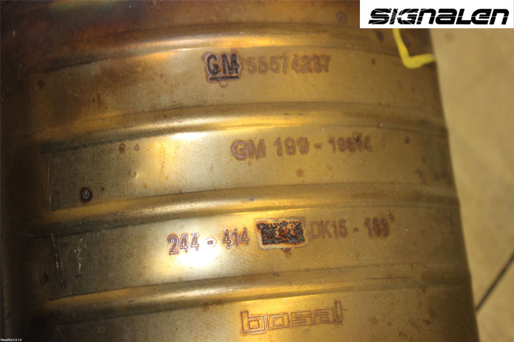 Opel CORSA D 07-14 Katalysator