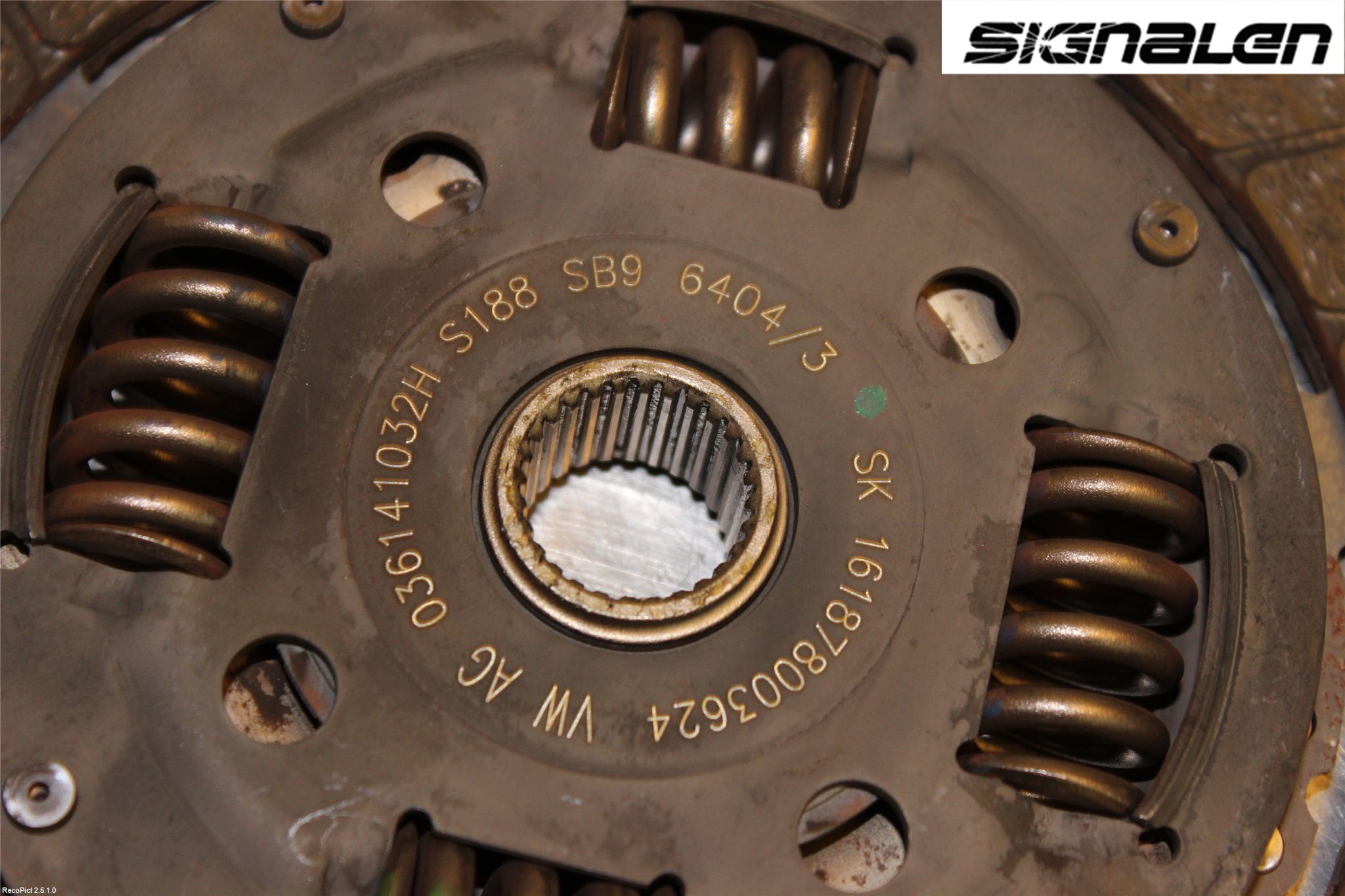 Skoda FABIA 07-14 Koppling-Lamell