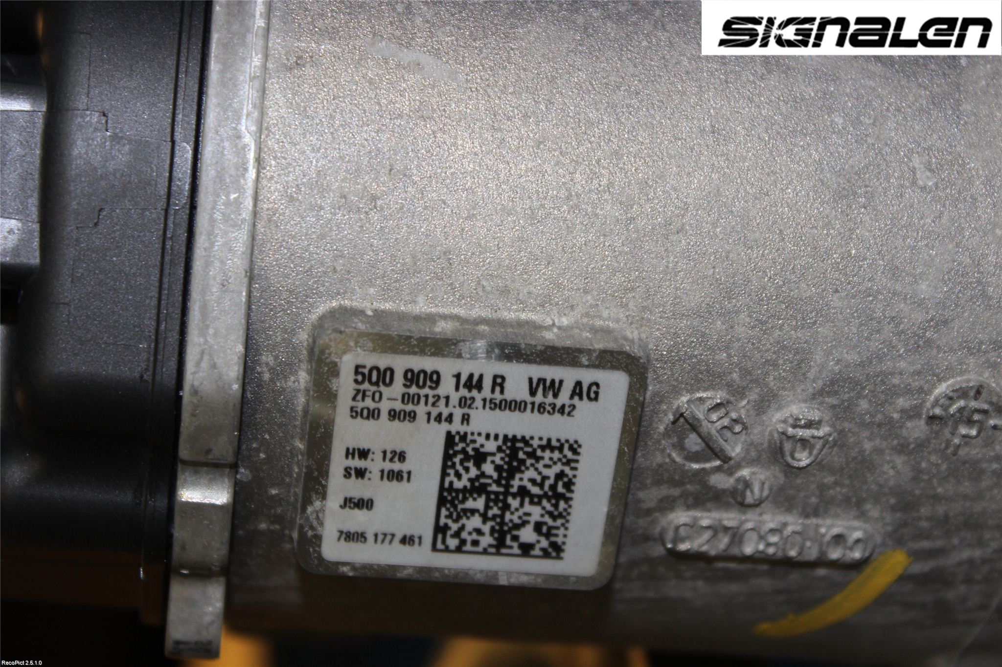 Volkswagen VW GOLF / E-GOLF VII 13-20 Styrväxel-Snäcka Elektrisk