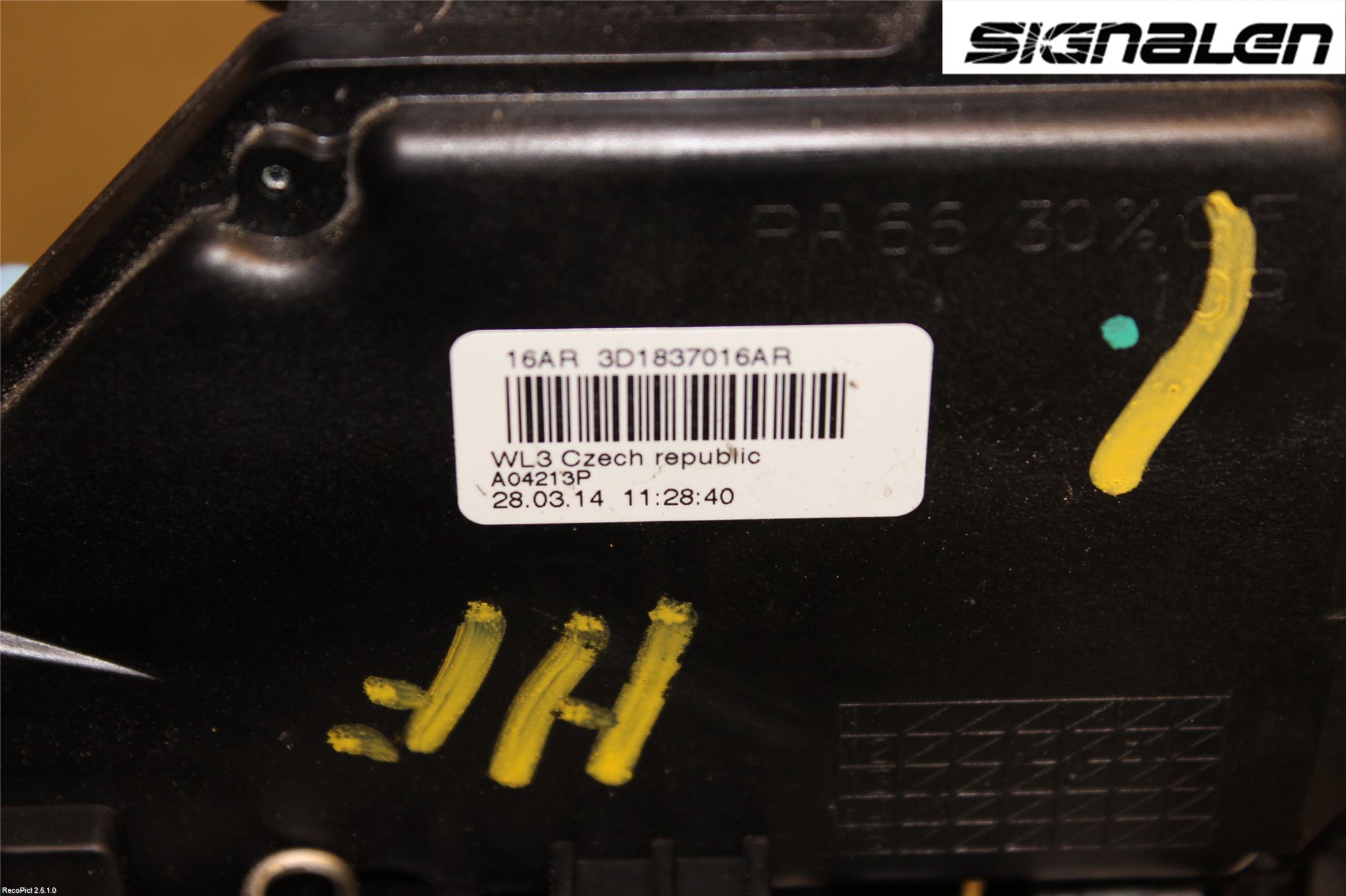 Volkswagen VW CADDY 11-15 Låskista-Dörrlås