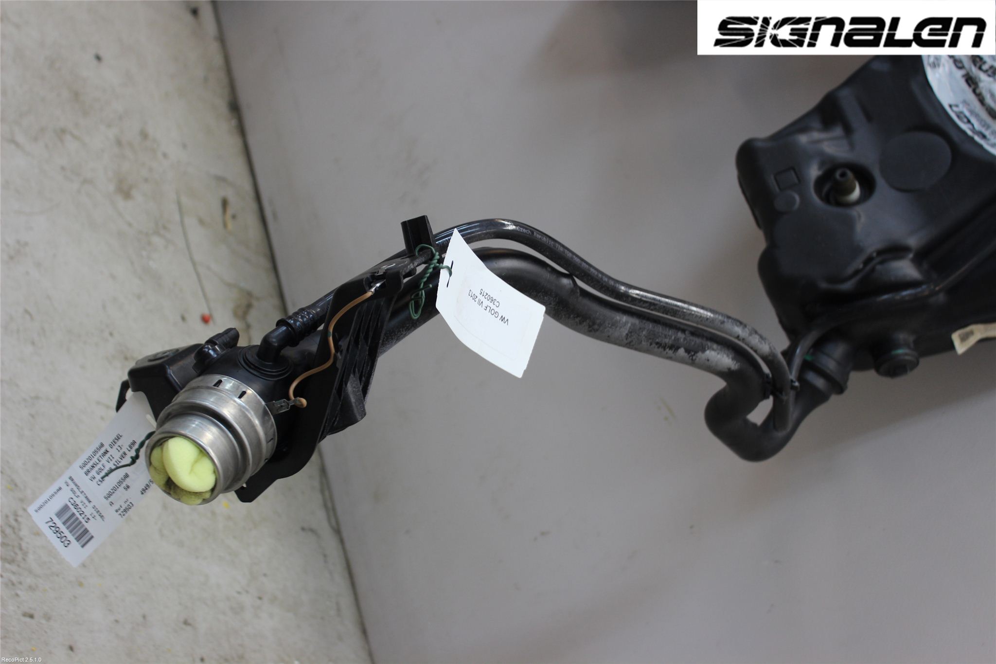 Volkswagen VW GOLF / E-GOLF VII 13-20 Bränsletank Diesel