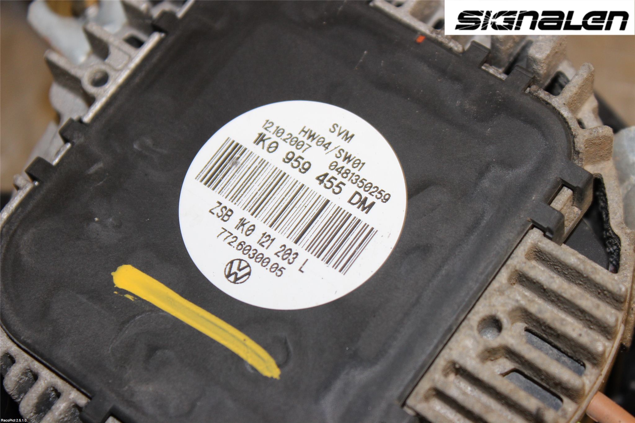 Volkswagen VW CADDY      04-10 Kylfläkt El