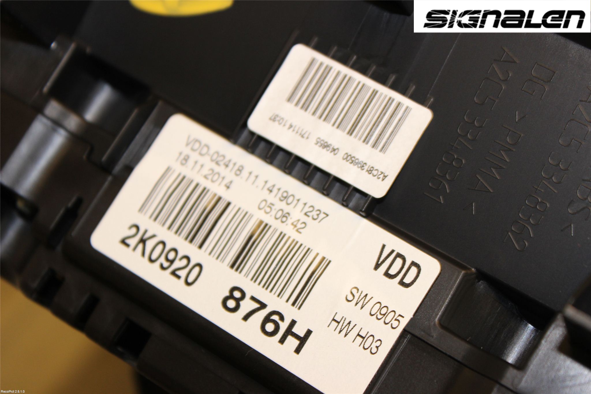 Volkswagen VW CADDY 11-15 Instrument Komb