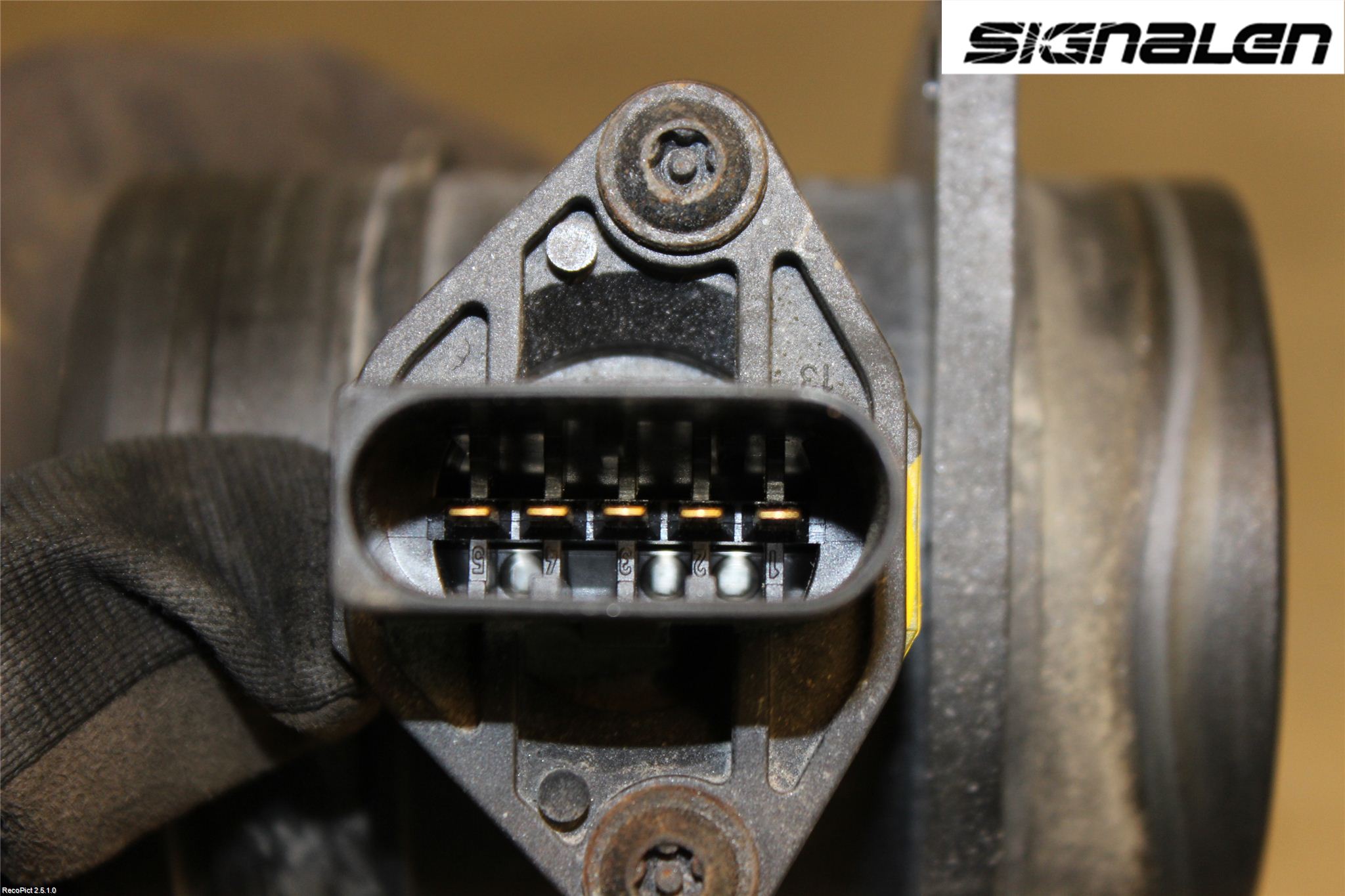 Volkswagen VW CADDY      04-10 Injluftmassamätare