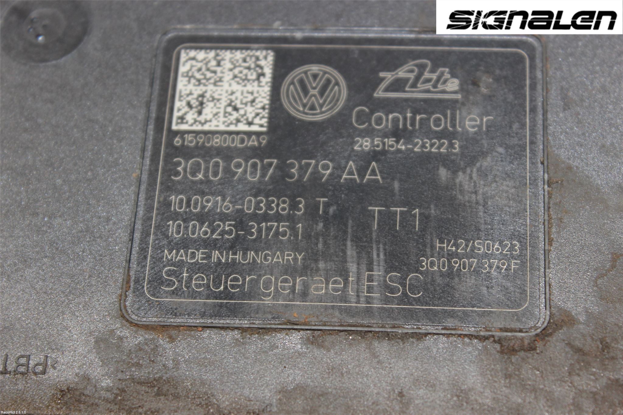 Volkswagen VW GOLF / E-GOLF VII 13-20 Abs Hydraulaggregat