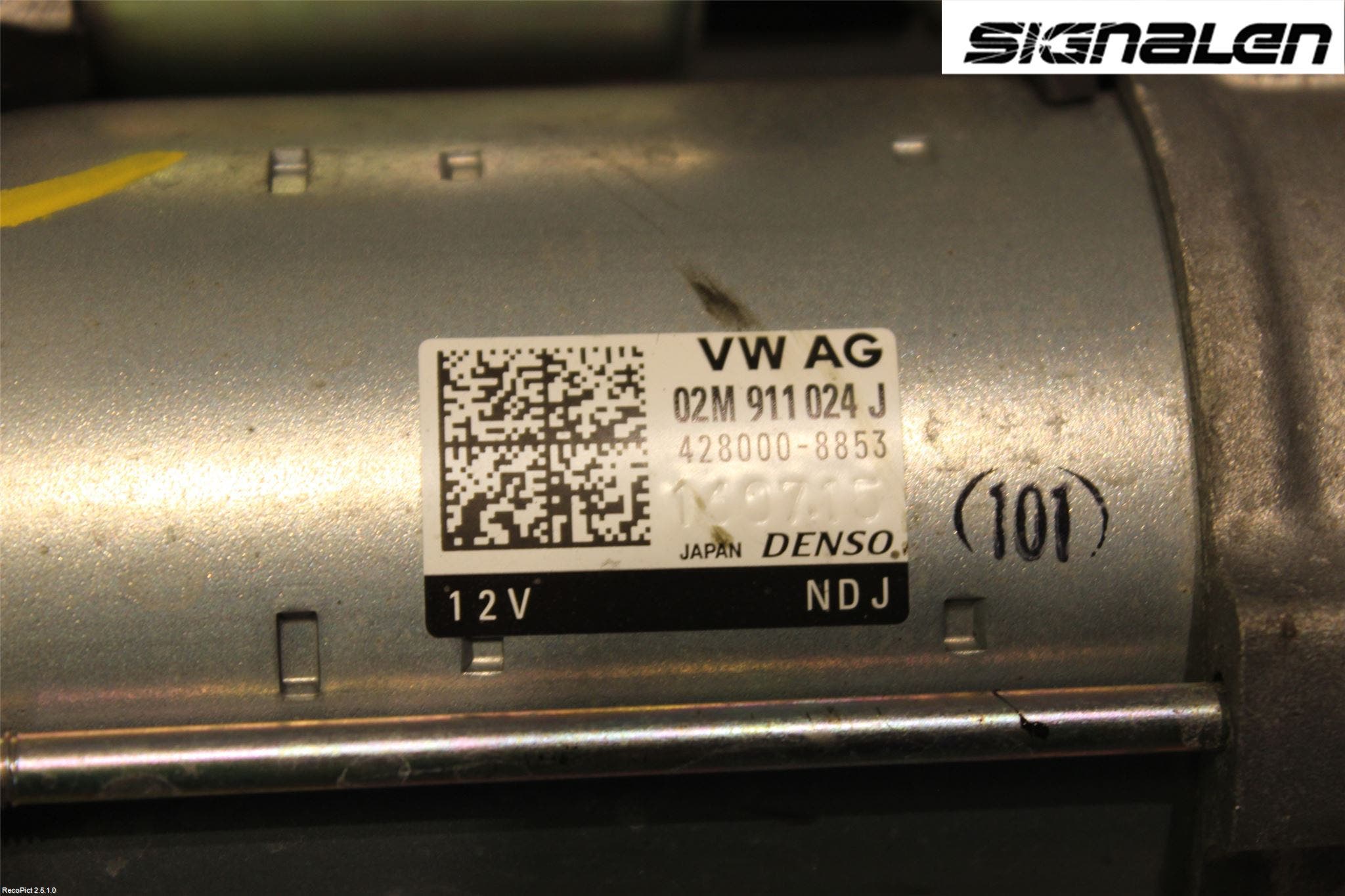 Volkswagen VW GOLF / E-GOLF VII 13-20 Startmotor