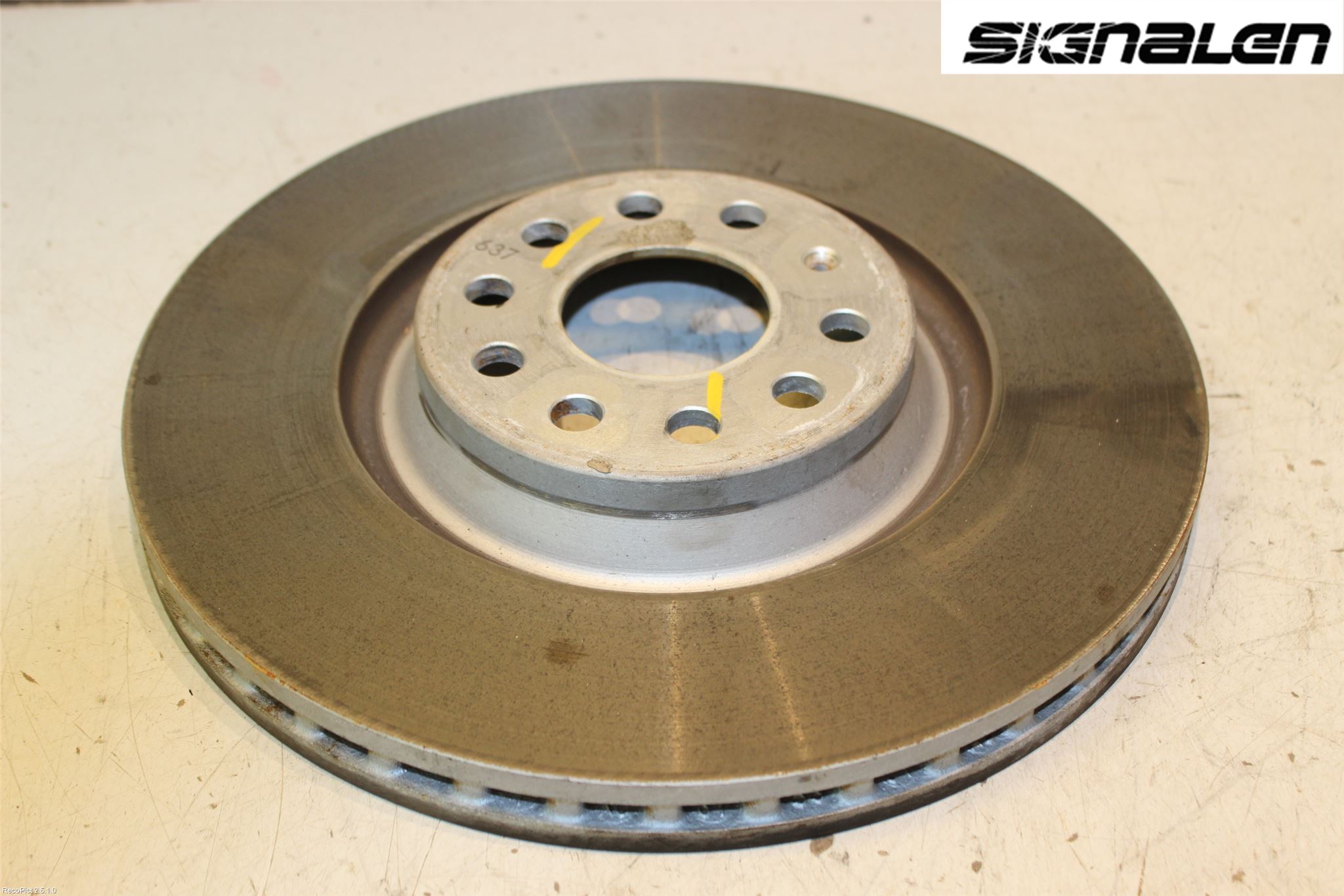 Volkswagen VW GOLF / E-GOLF VII 13-20 Bromsskiva Fram