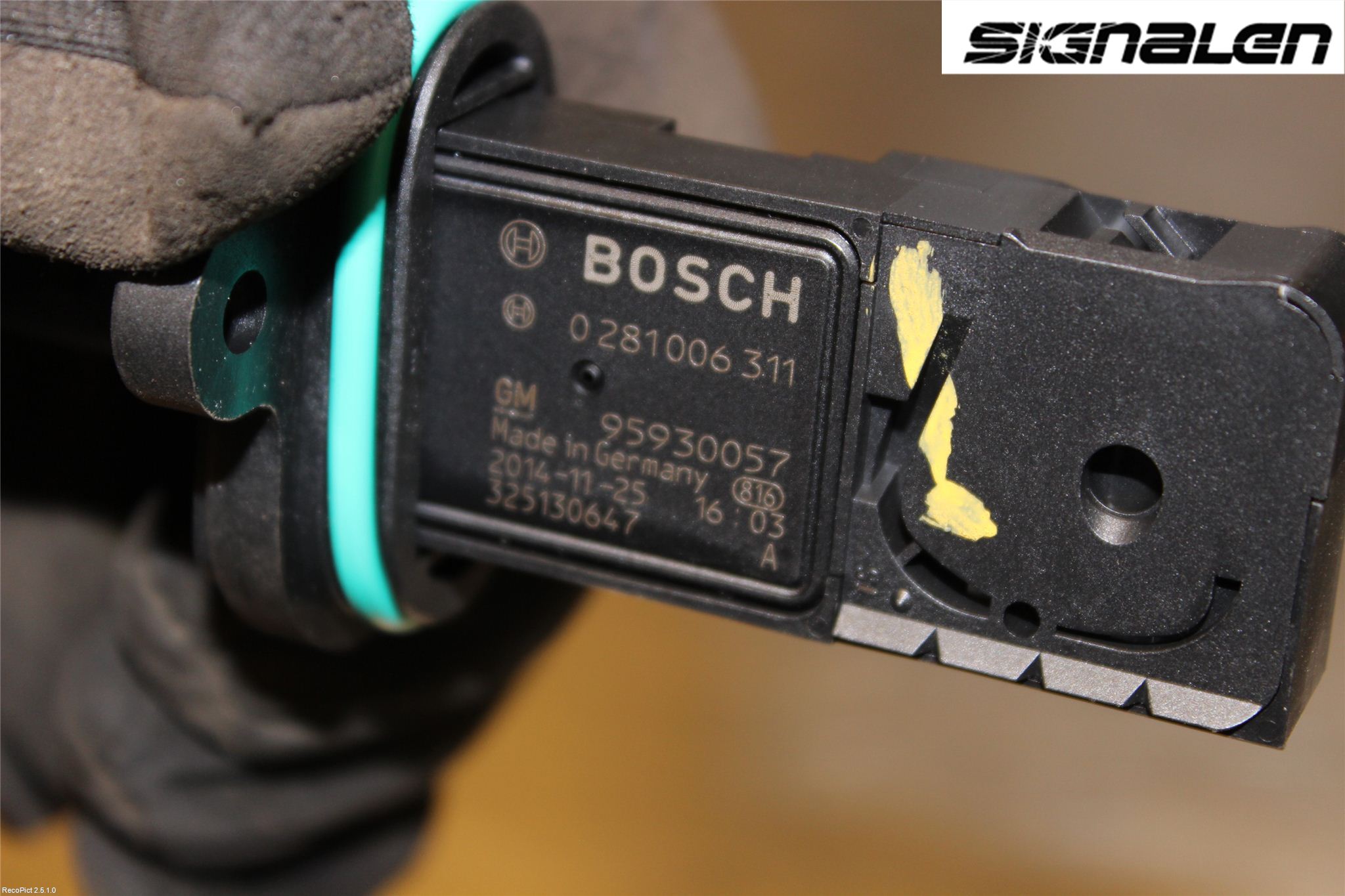 Opel MOKKA 13-20 Injluftmassamätare