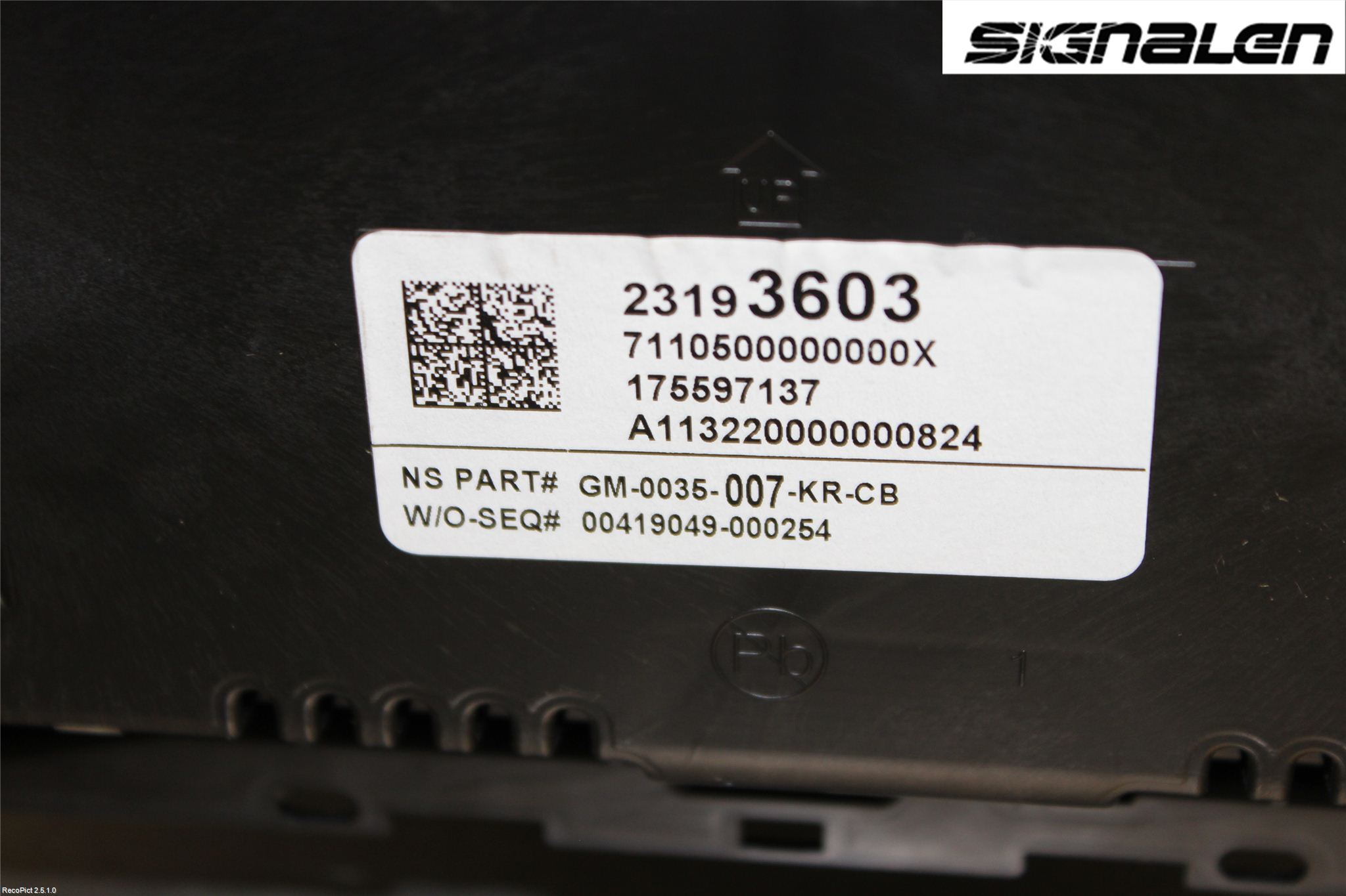 Opel INSIGNIA 09-16 Instrument Komb