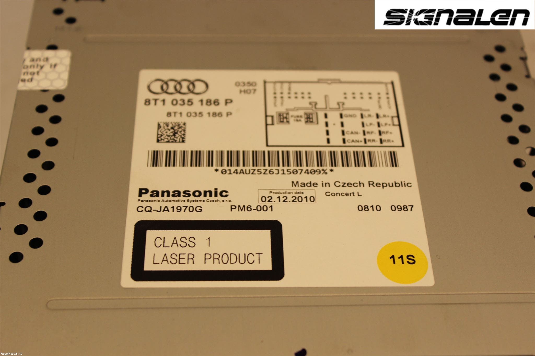 Audi A4/S4 08-11 Radio
