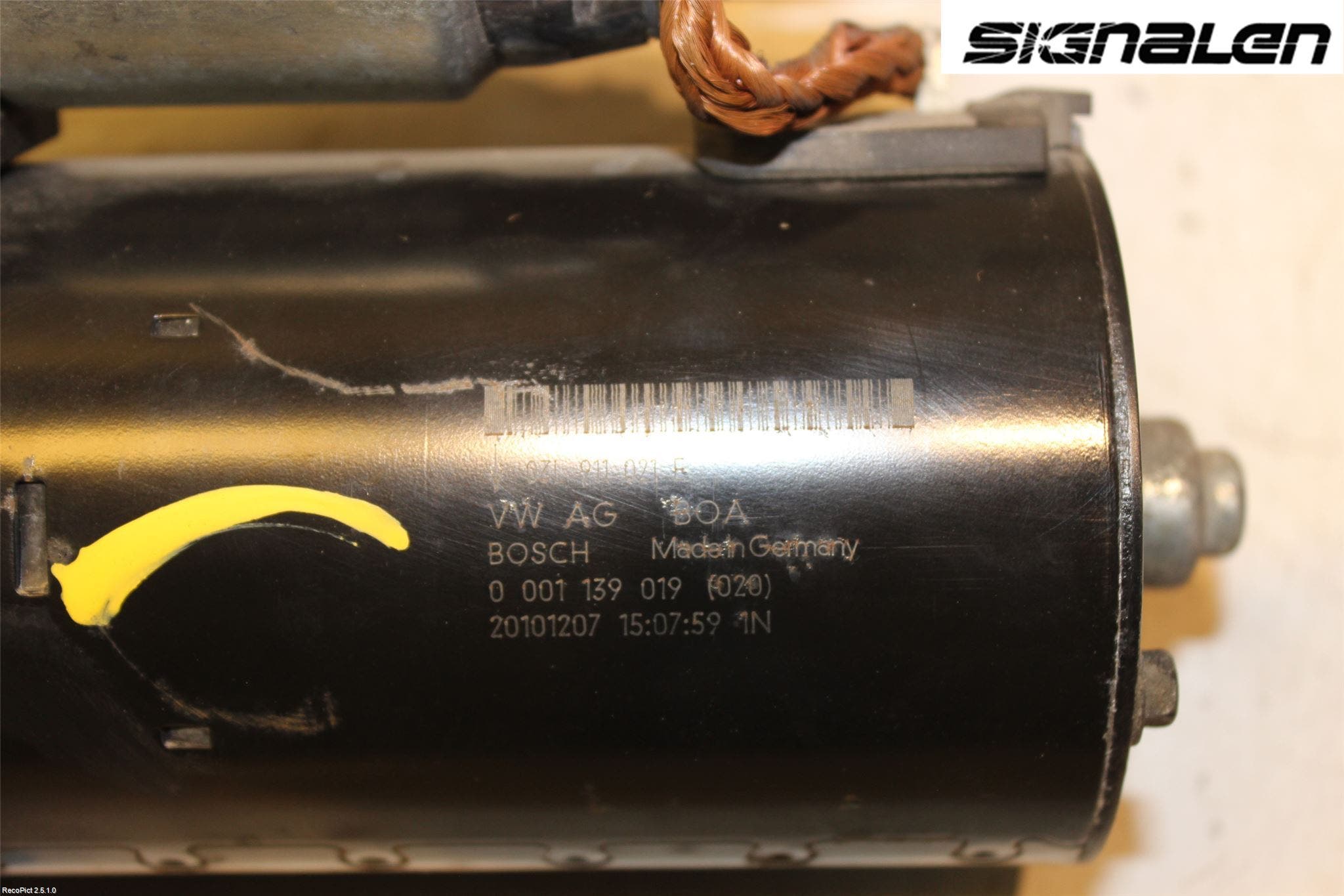 Audi A4/S4 08-11 Startmotor Diesel