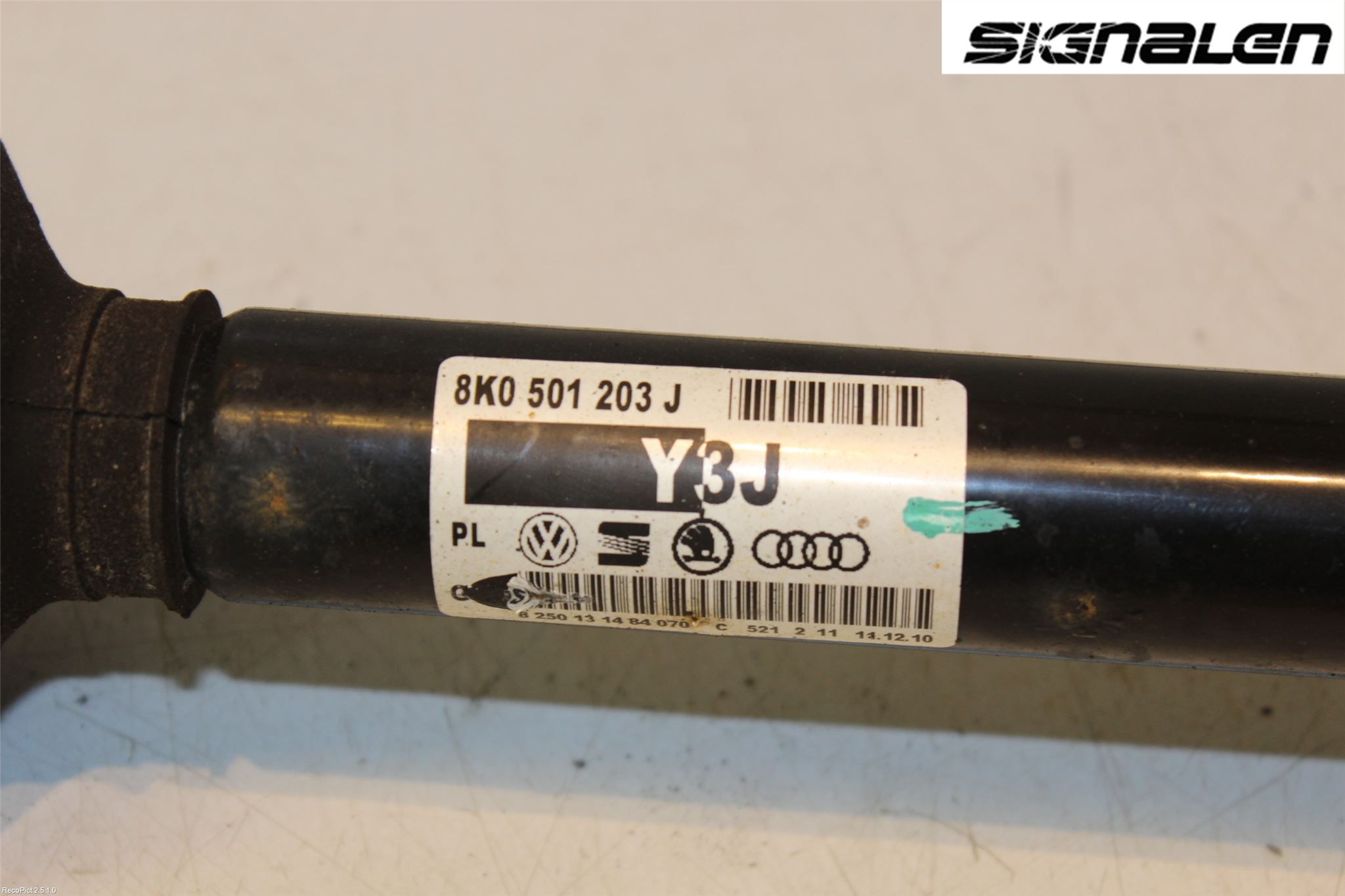 Audi A4/S4 08-11 Drivaxel Bak Vänster