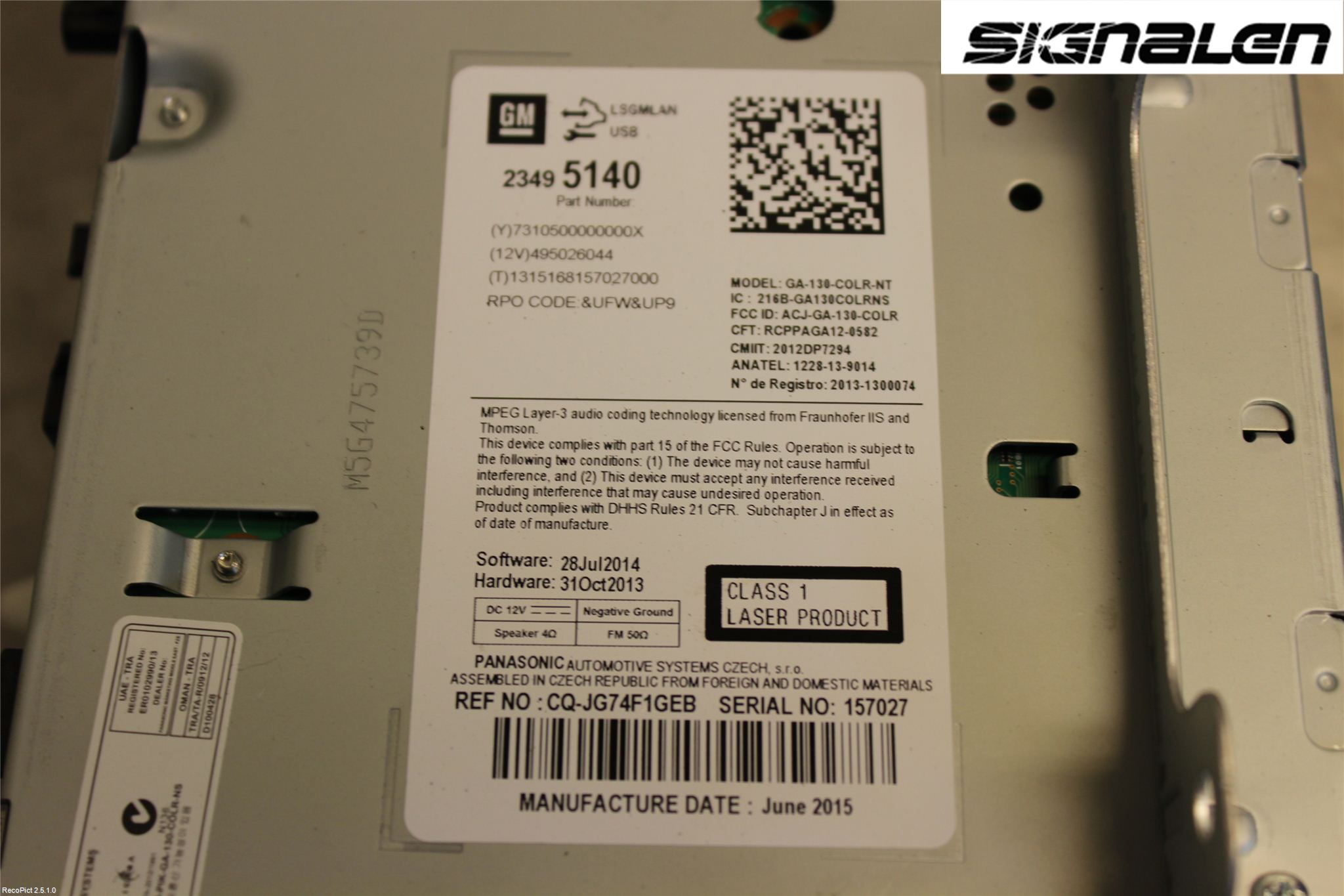 Opel MOKKA 13-20 Radio