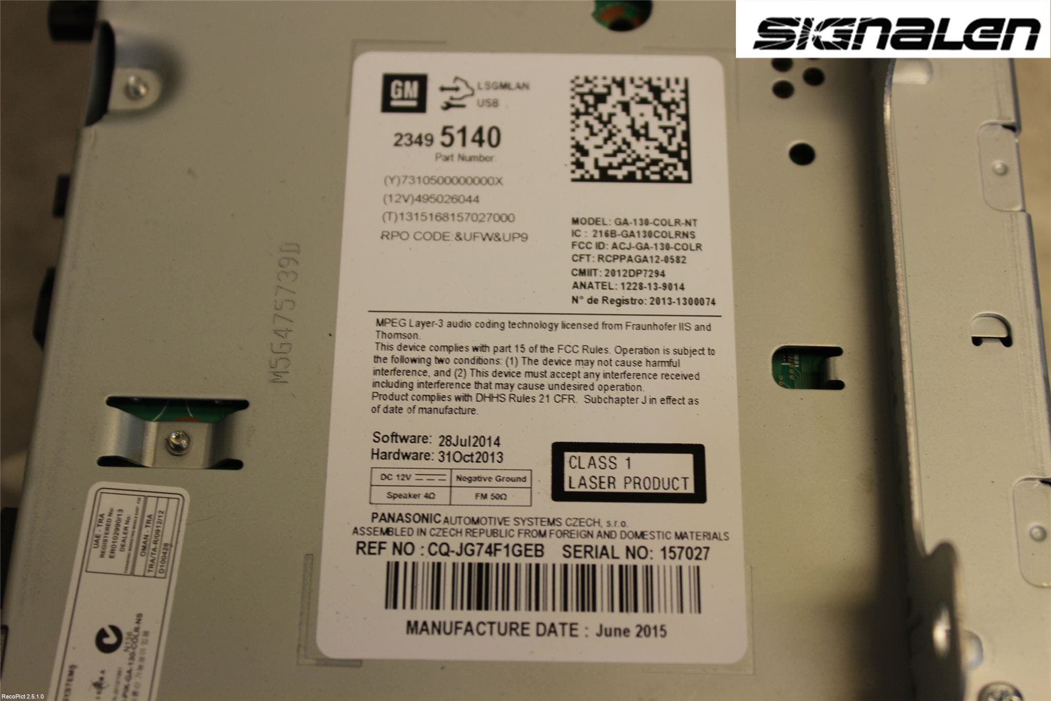 Opel MOKKA 13-20 Radio