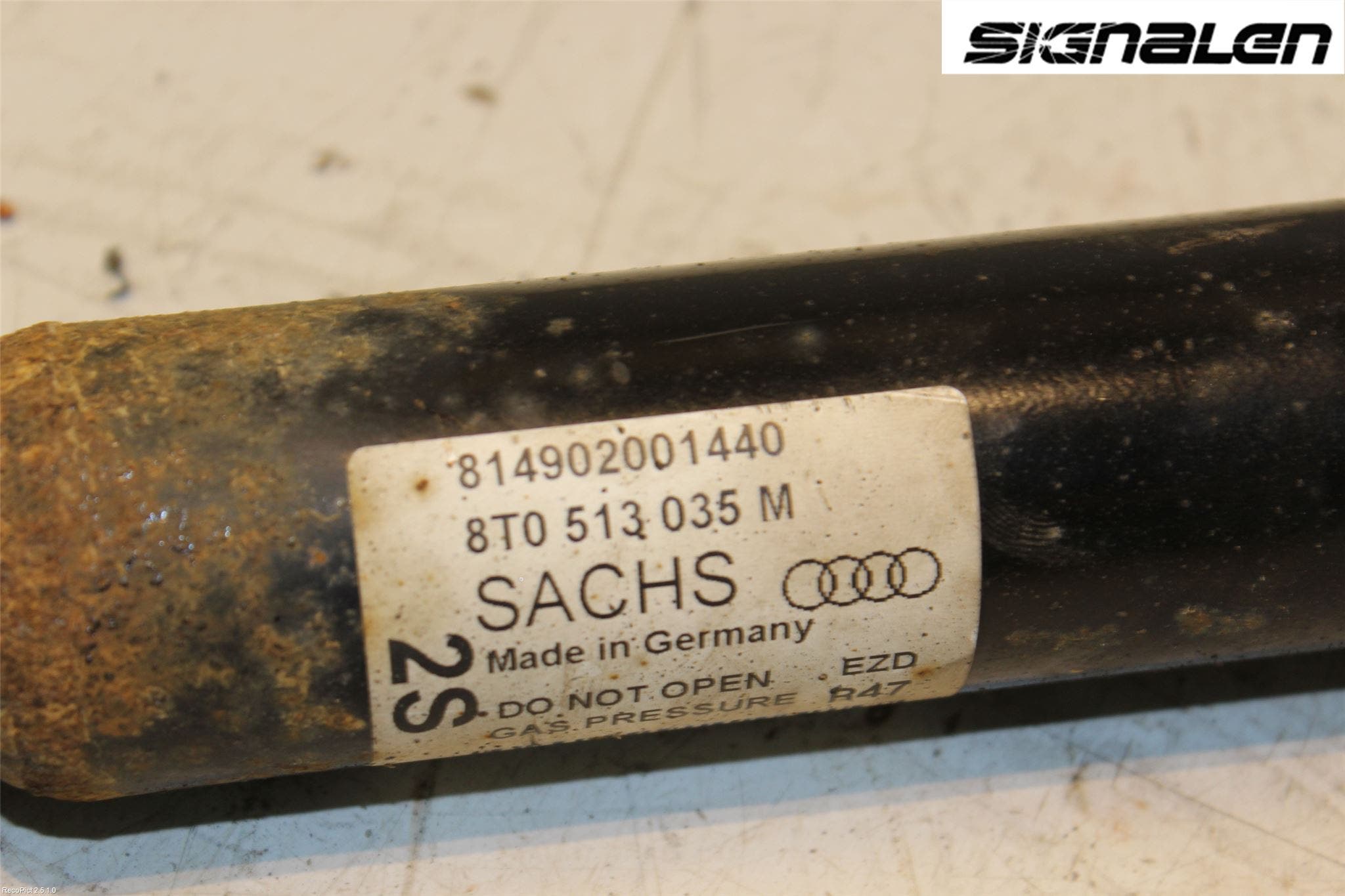 Audi A4/S4 08-11 Stötdämpare Bak