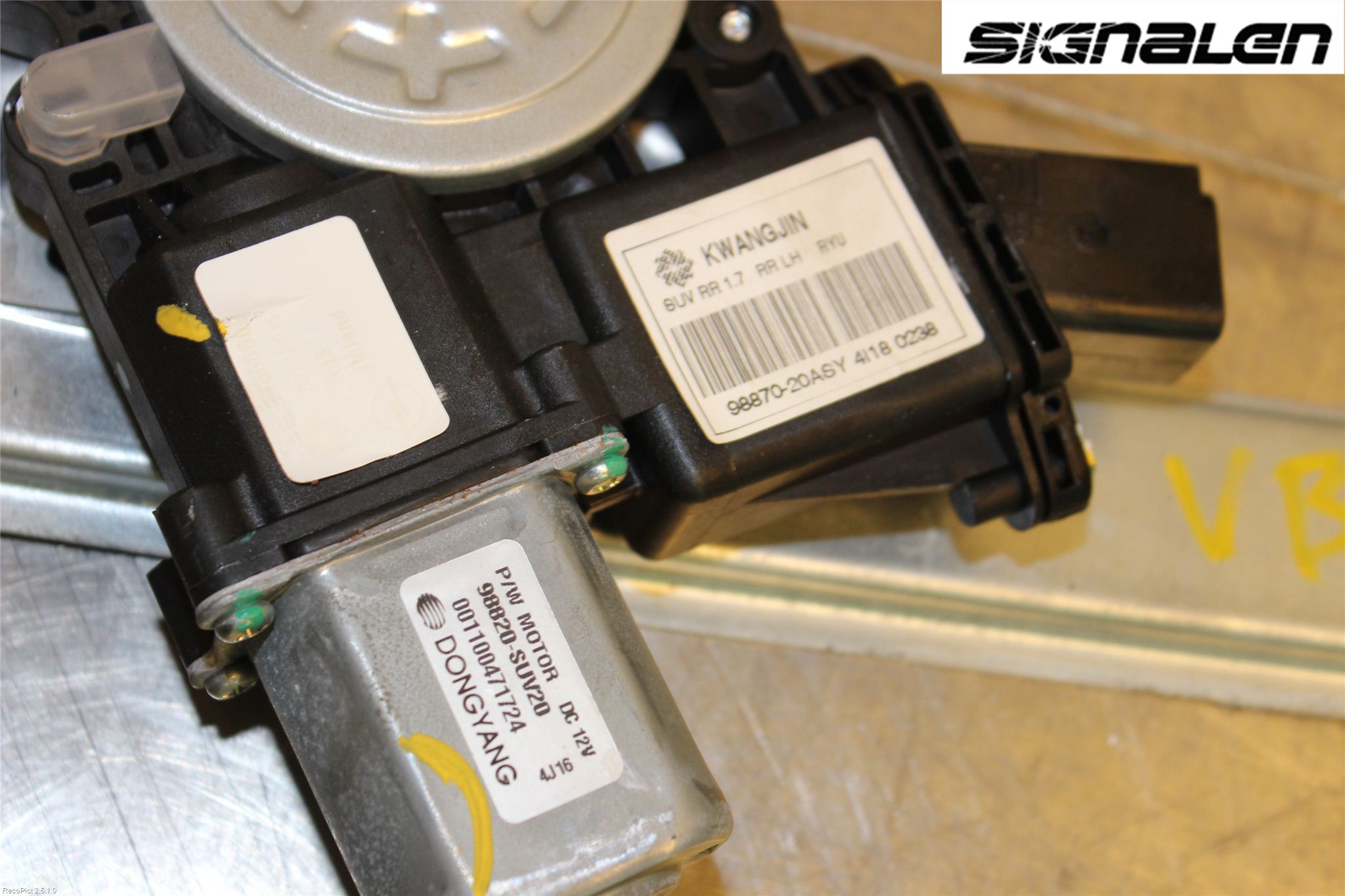 Opel MOKKA 13-20 Fönsterhiss El Kompl