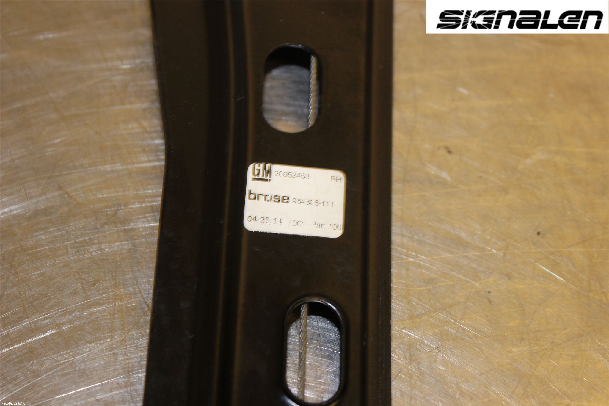 Opel INSIGNIA 09-16 Fönsterhissmekanism