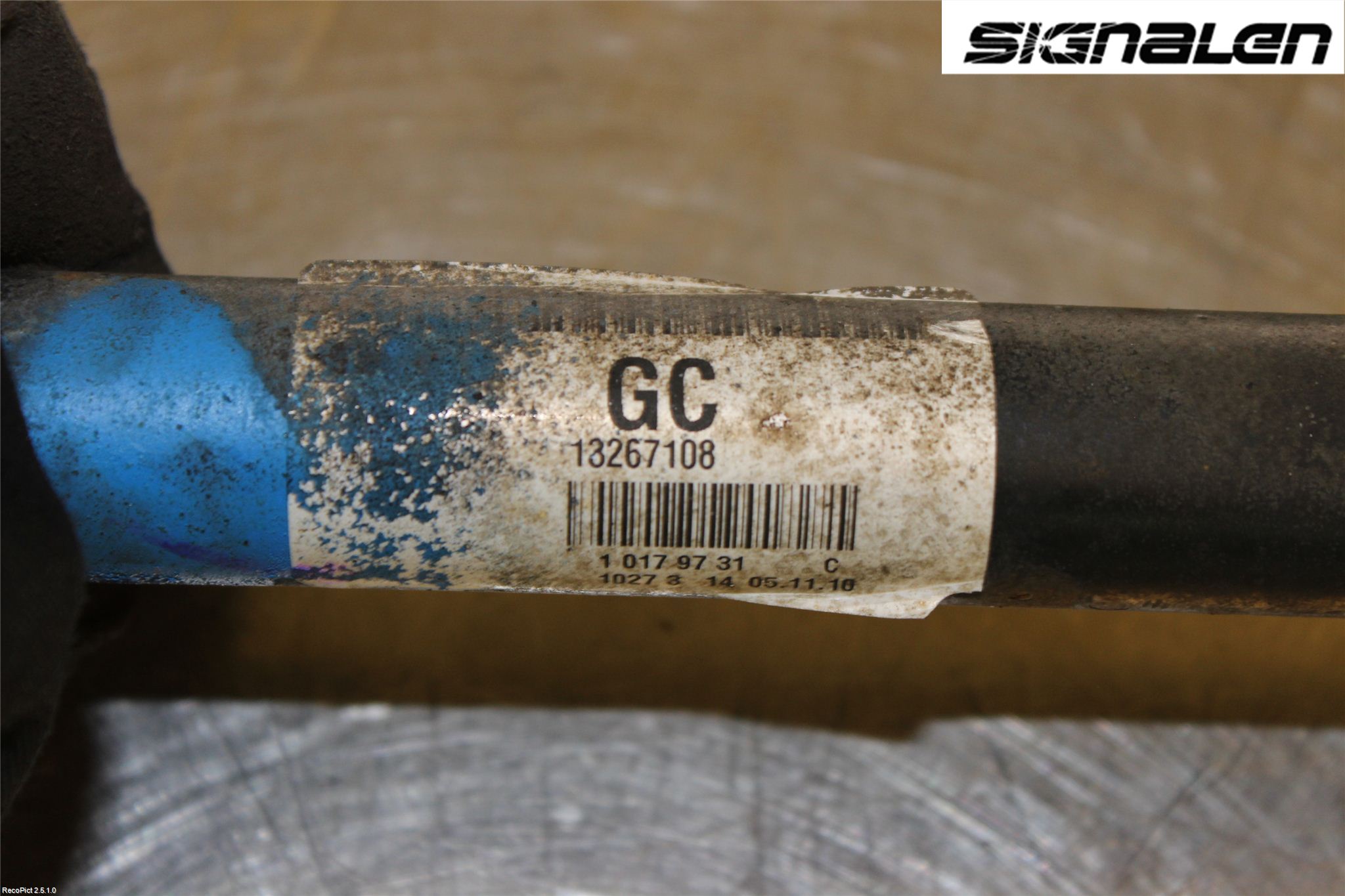 Opel INSIGNIA 09-16 Drivaxel Bak Höger