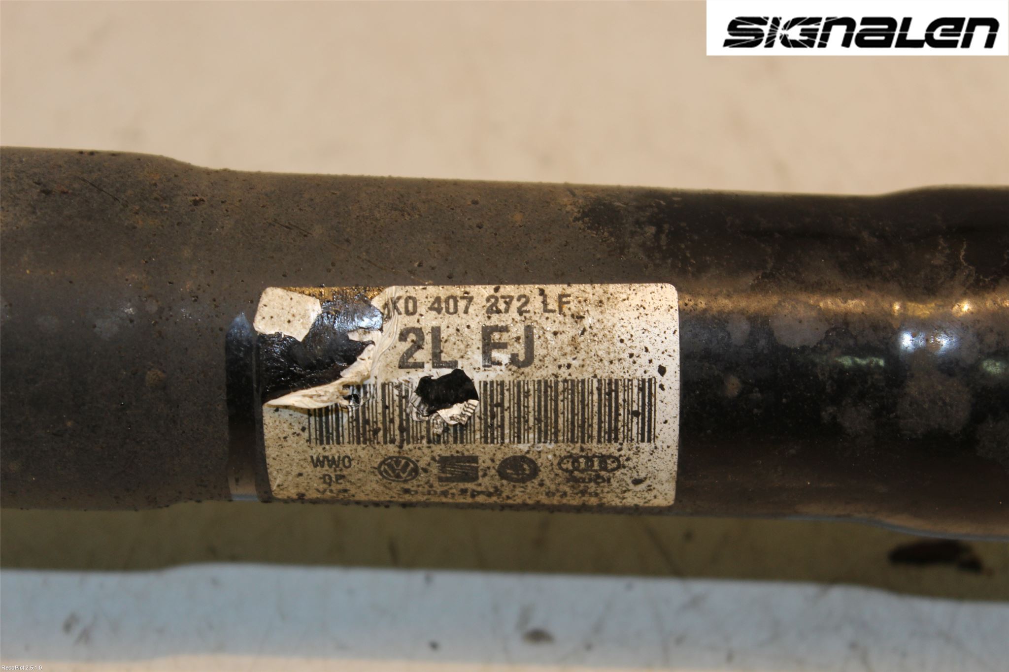Seat LEON 06-12 Drivaxel Fram Höger