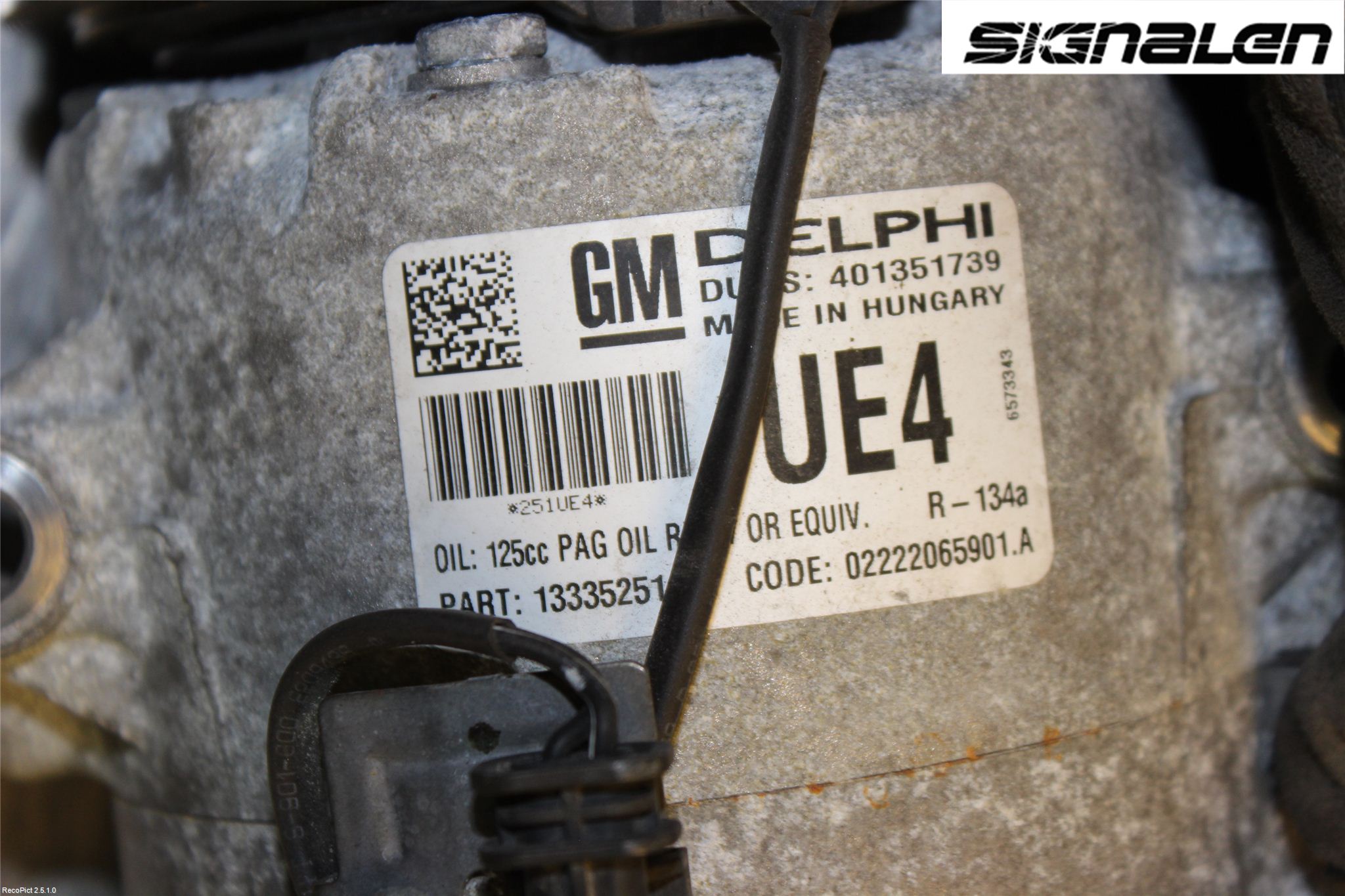 Opel MERIVA B 10-17 Ac Kompressor