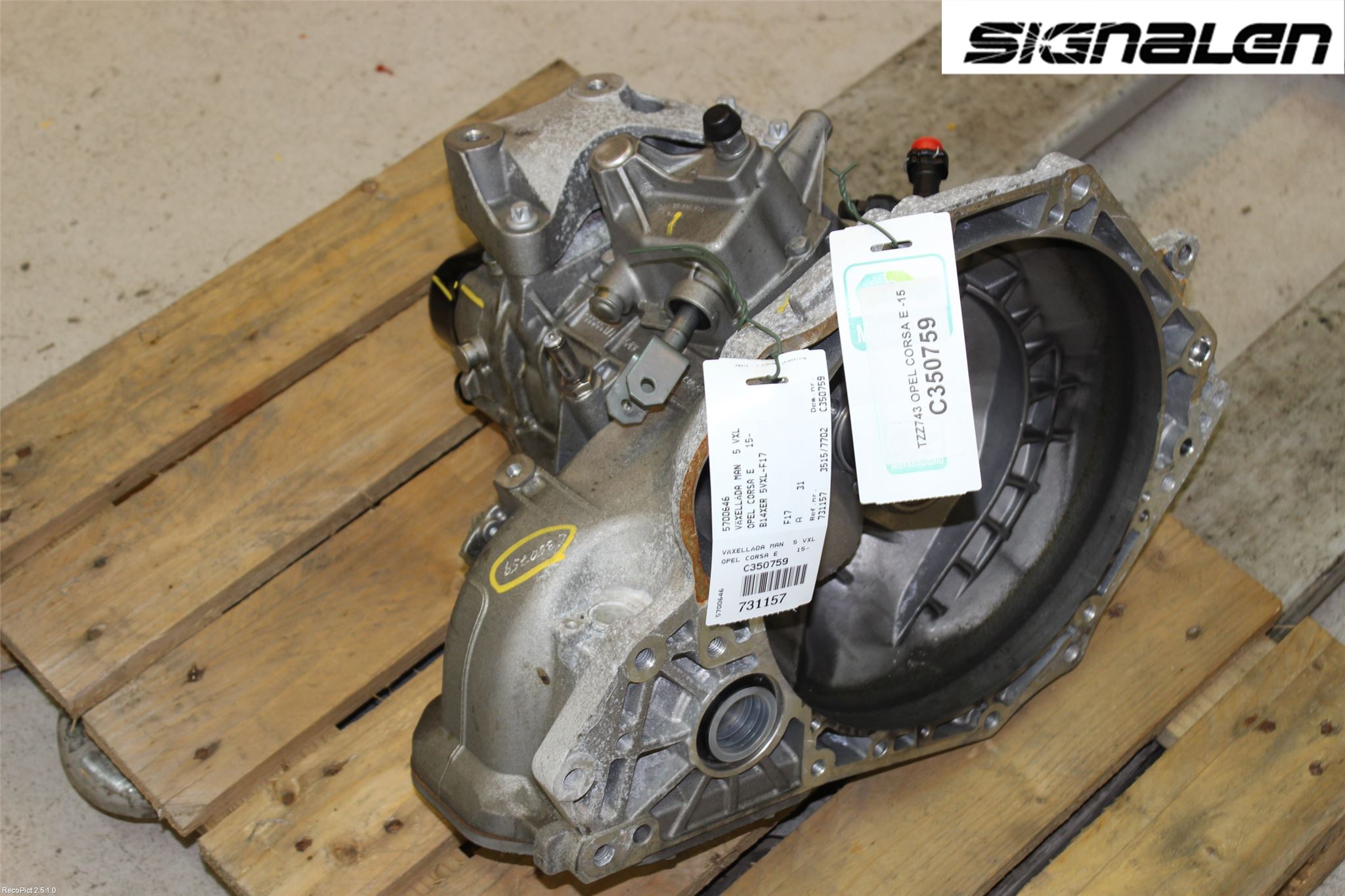 Opel CORSA E 15-19 Växellåda Man 5 Vxl