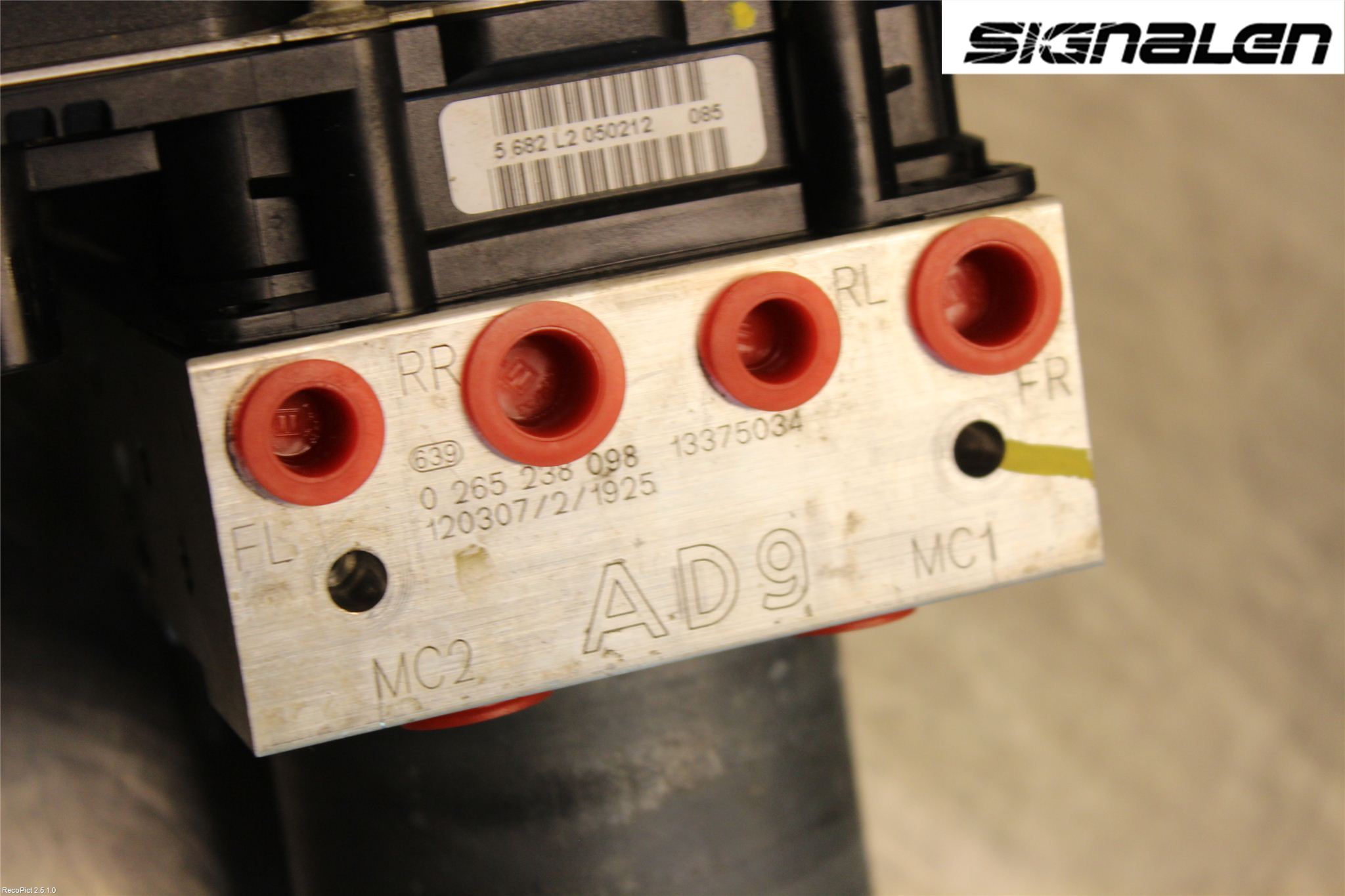 Opel MERIVA B 10-17 Abs Hydraulaggregat