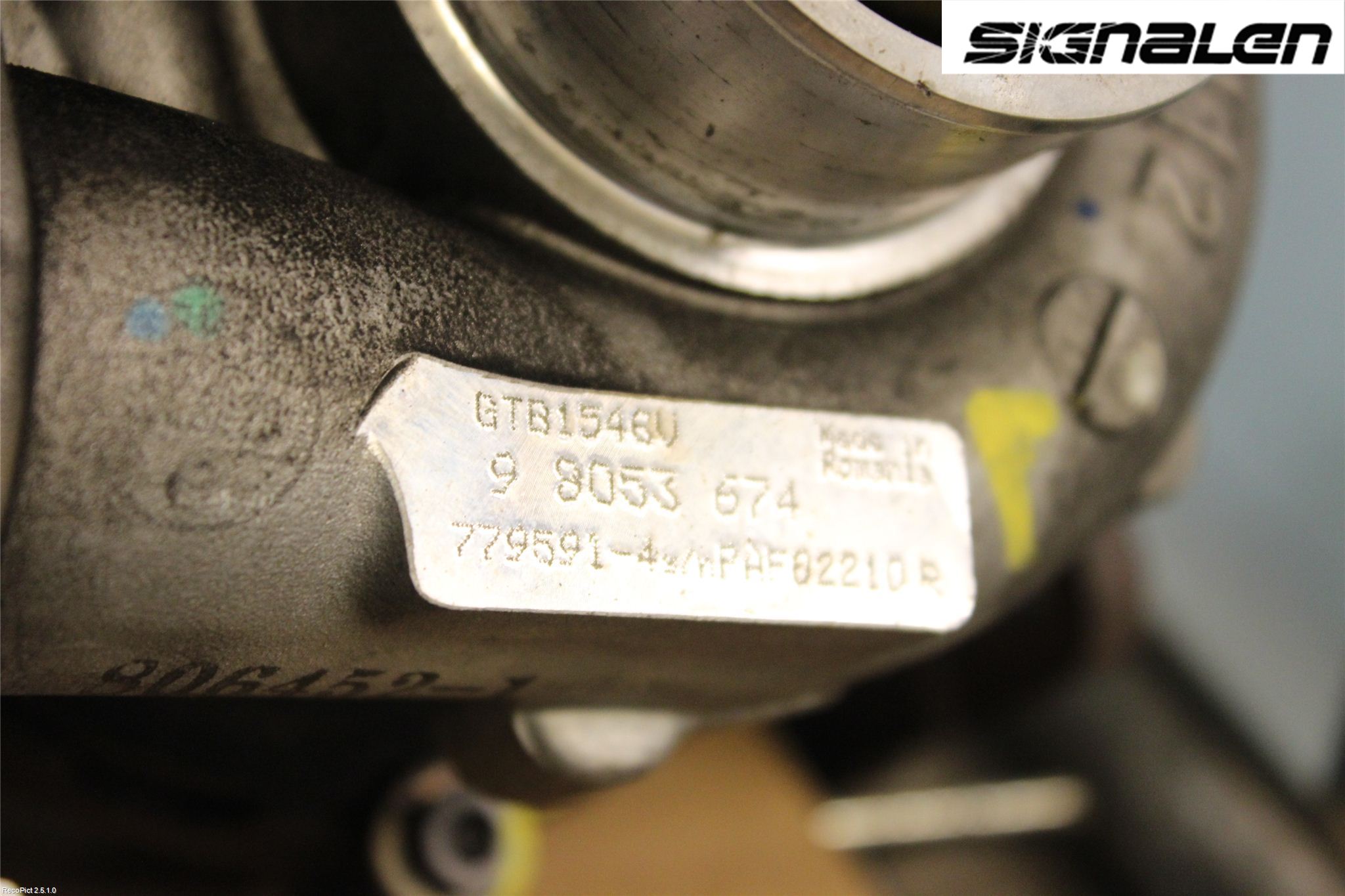 Opel MERIVA B 10-17 Turboaggregat