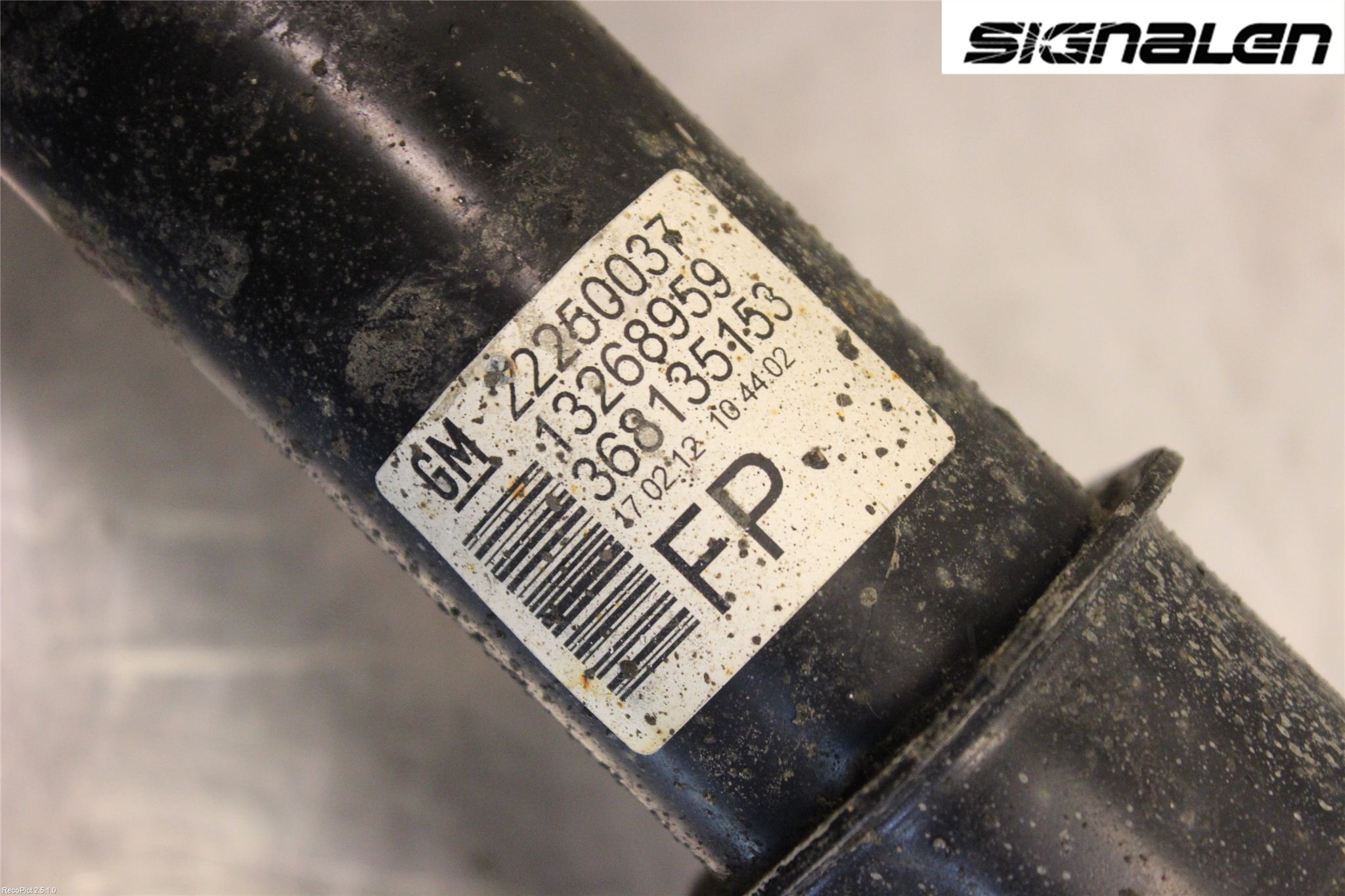 Opel MERIVA B 10-17 Fjäderben Fram Höger