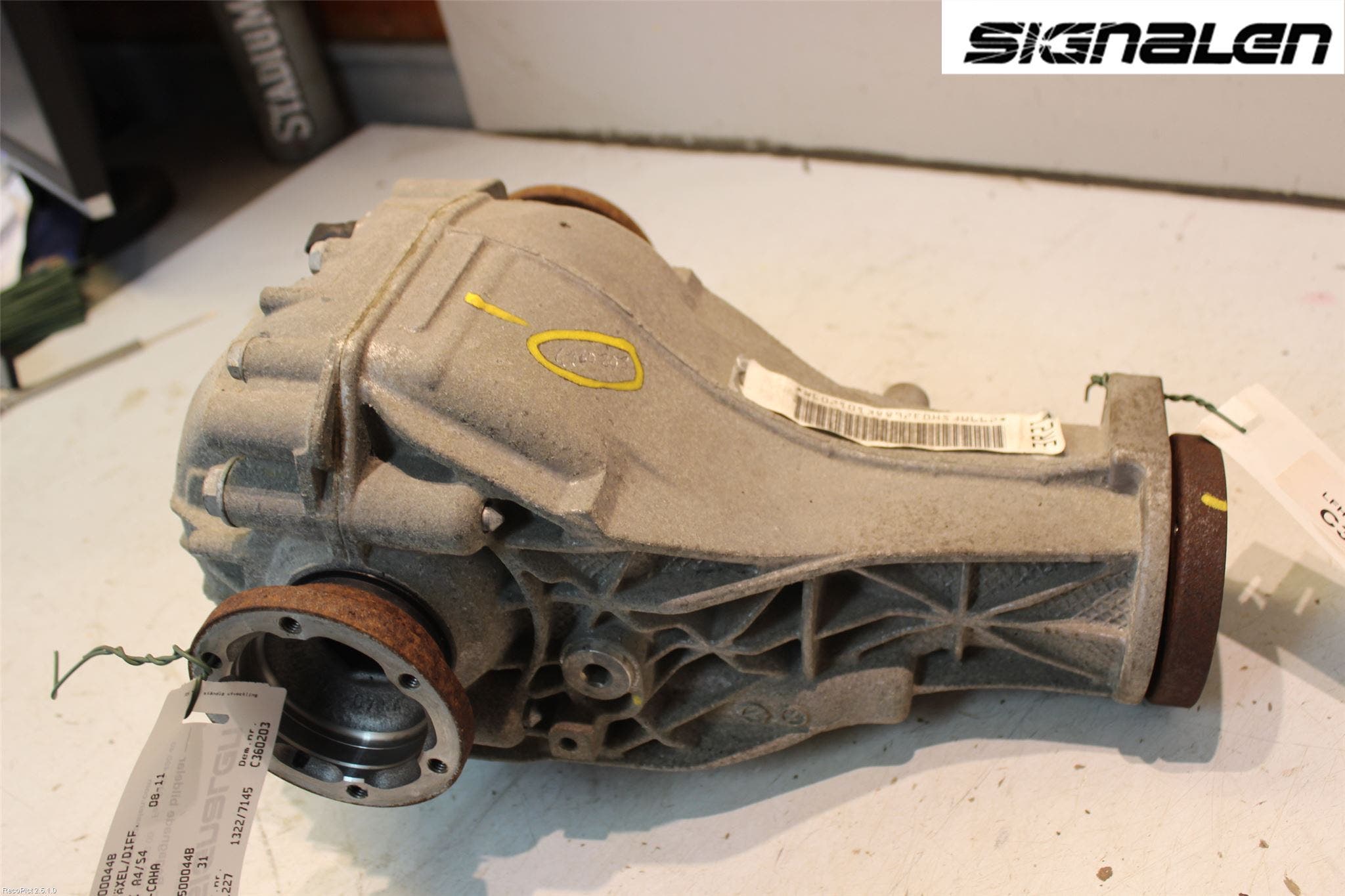 Audi A4/S4 08-11 Bakväxel-Diff