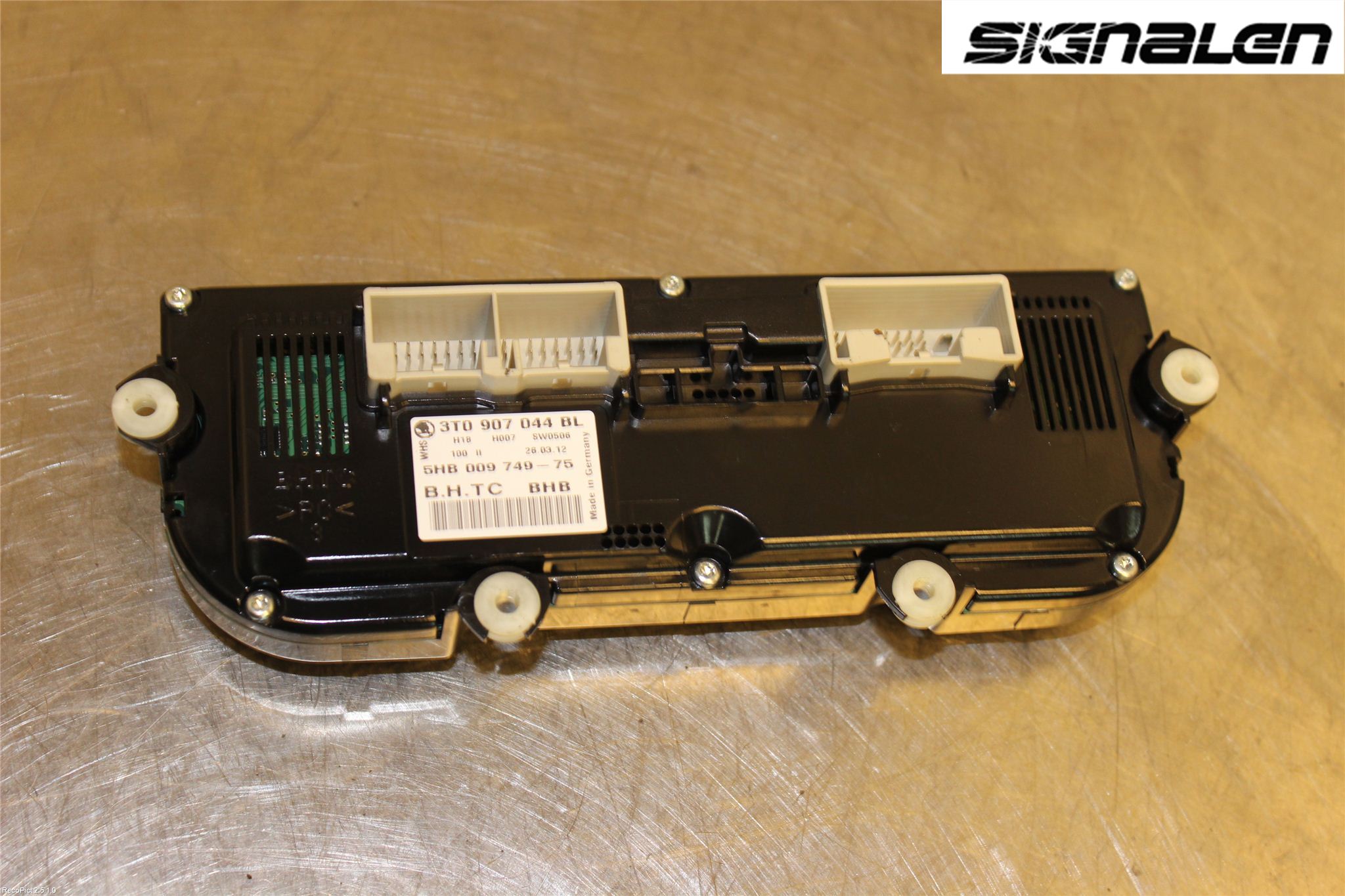 Skoda SUPERB 09-15 Ac Styrenhet Ac Manöveren