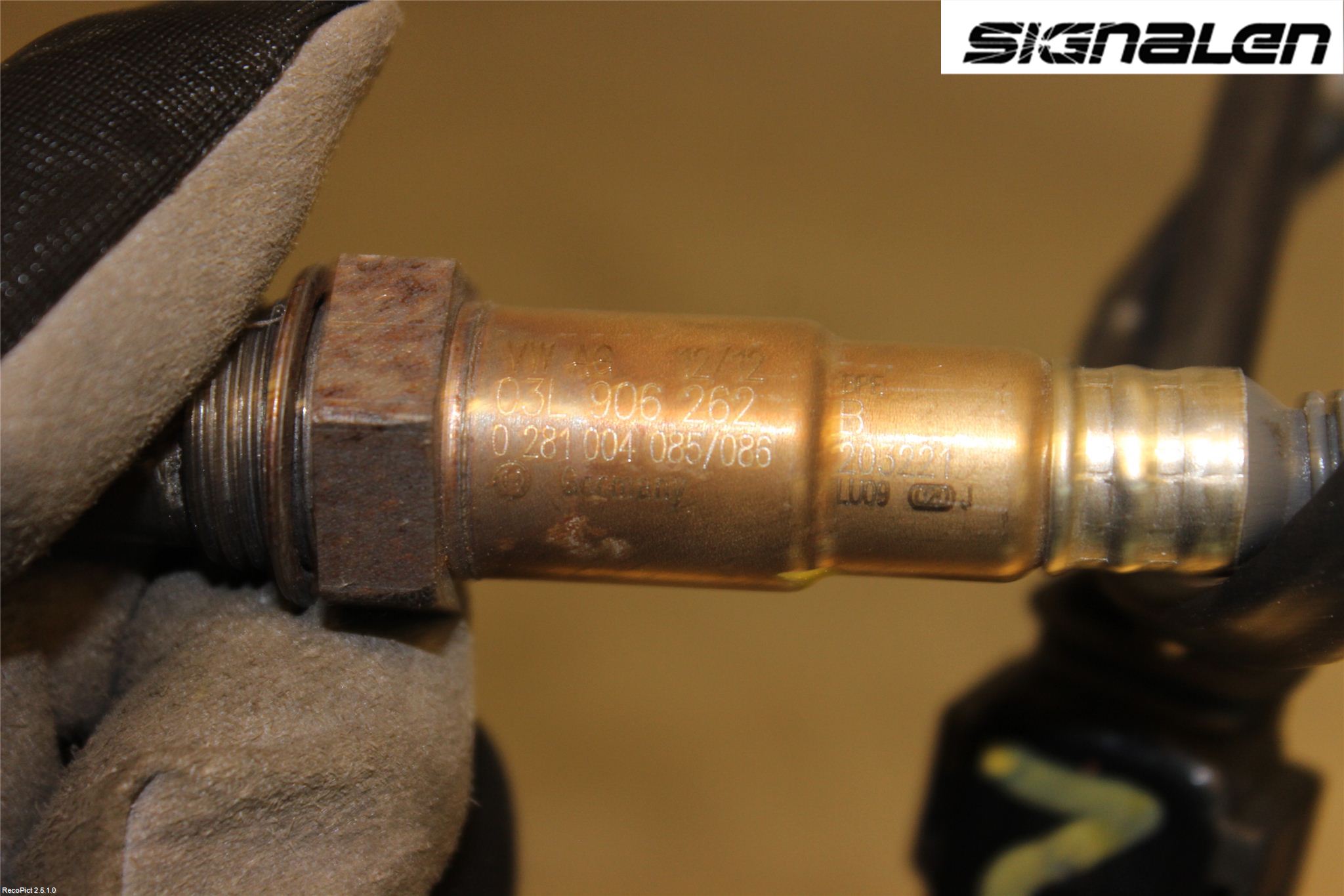 Skoda SUPERB 09-15 Injlambdasond