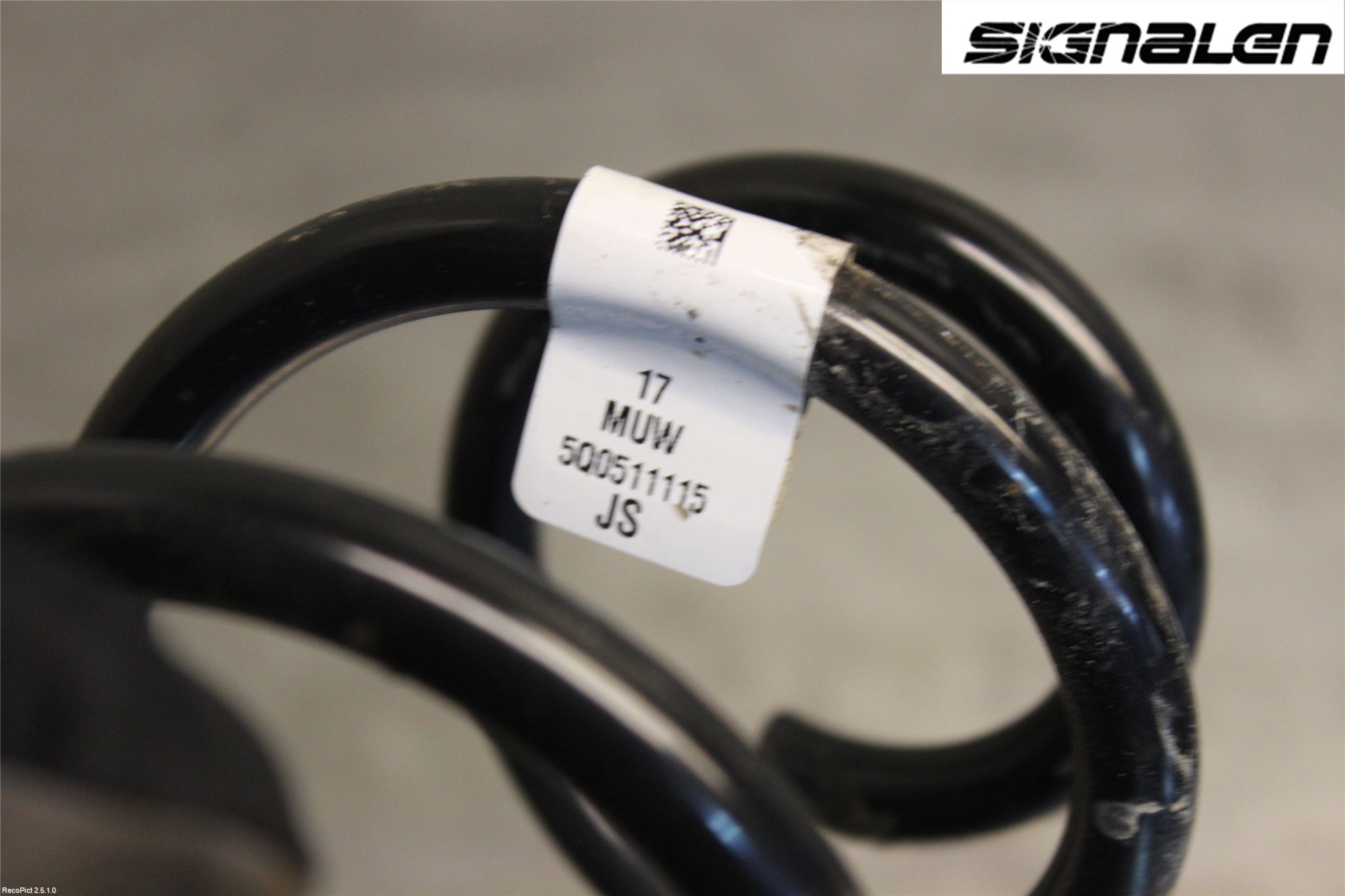 Volkswagen VW GOLF / E-GOLF VII 13-20 Fjäder Bak