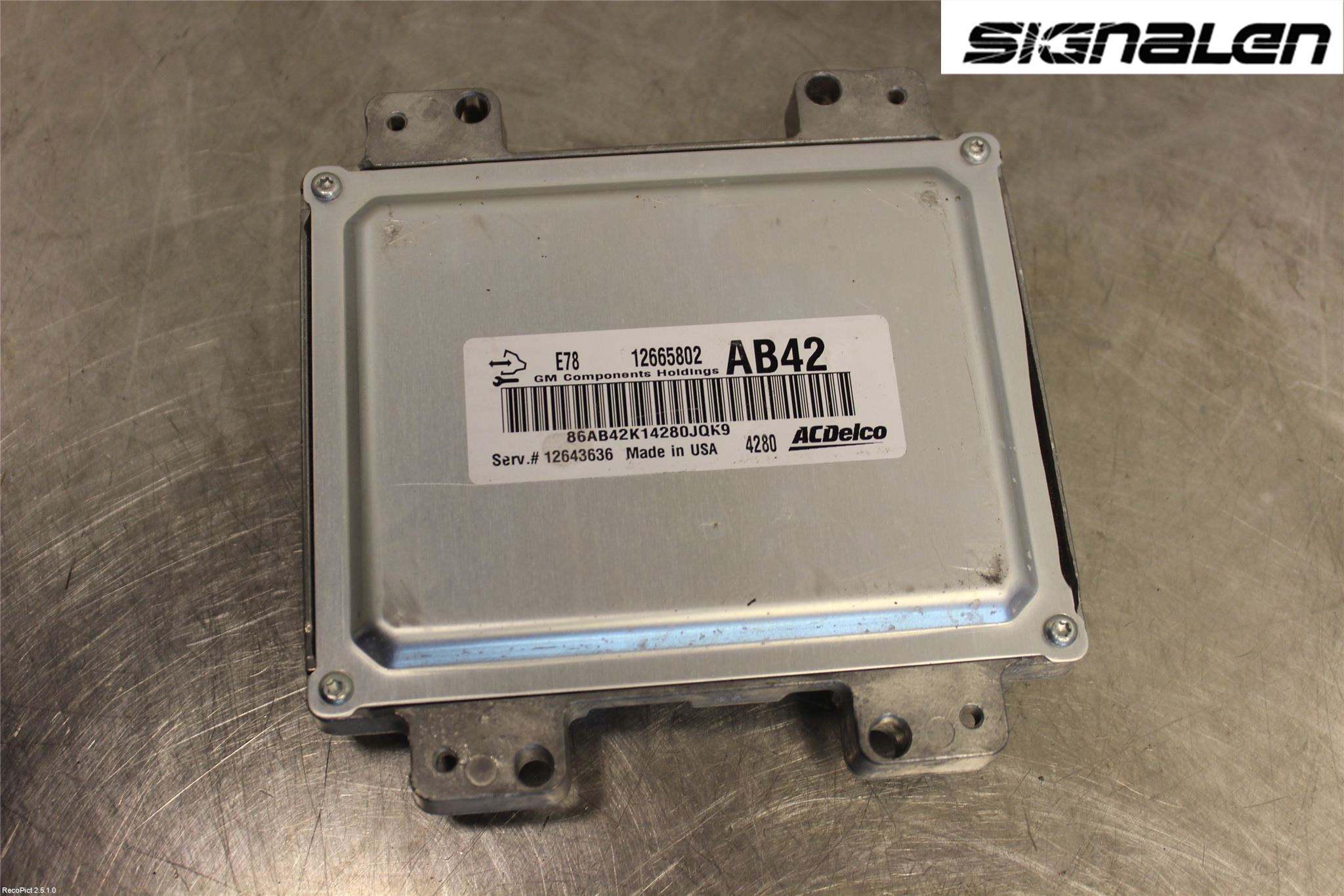 Opel CORSA E 15-19 Styrenhet Insprut Bensin