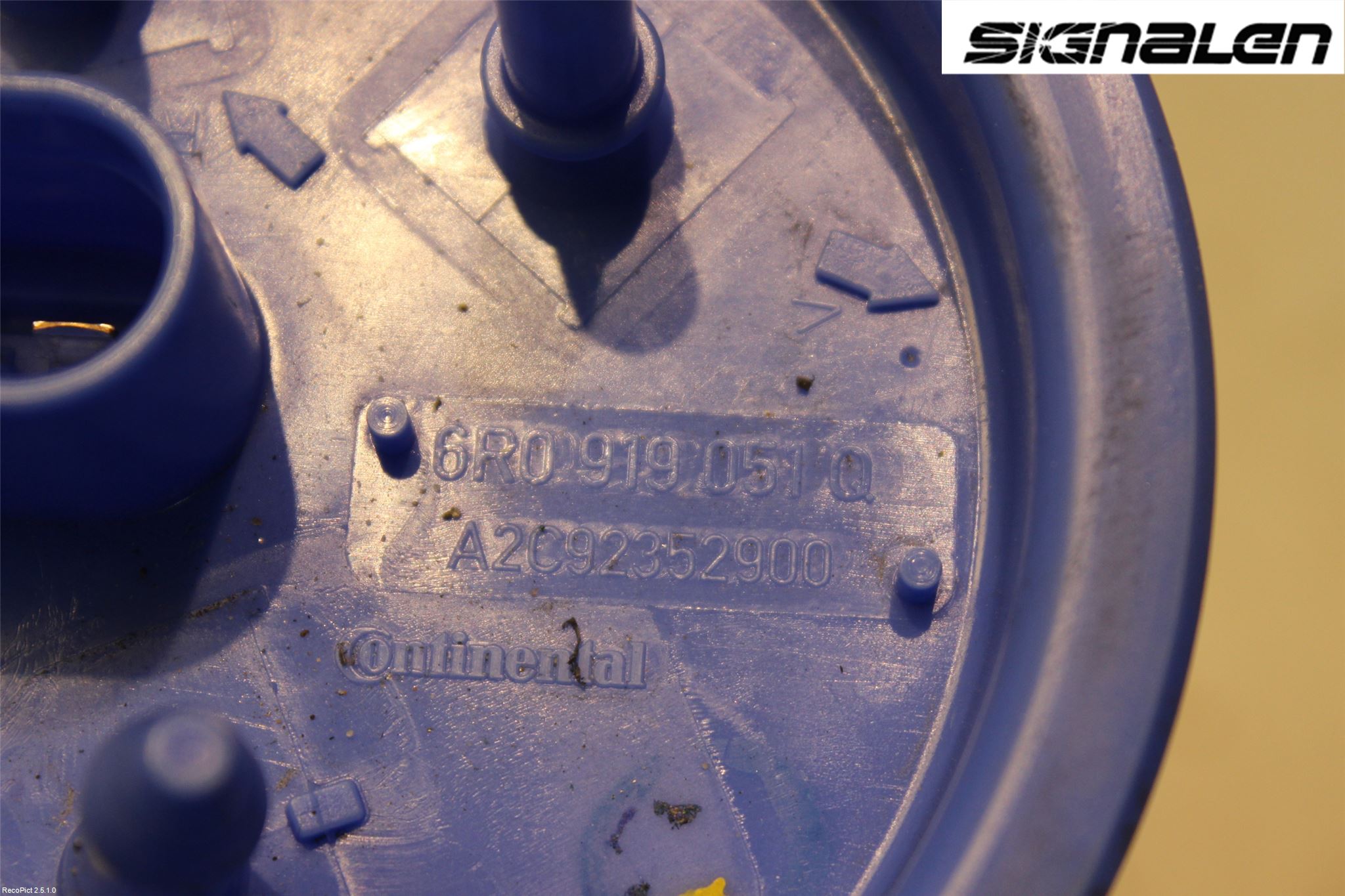 Skoda RAPID Bränslepump El