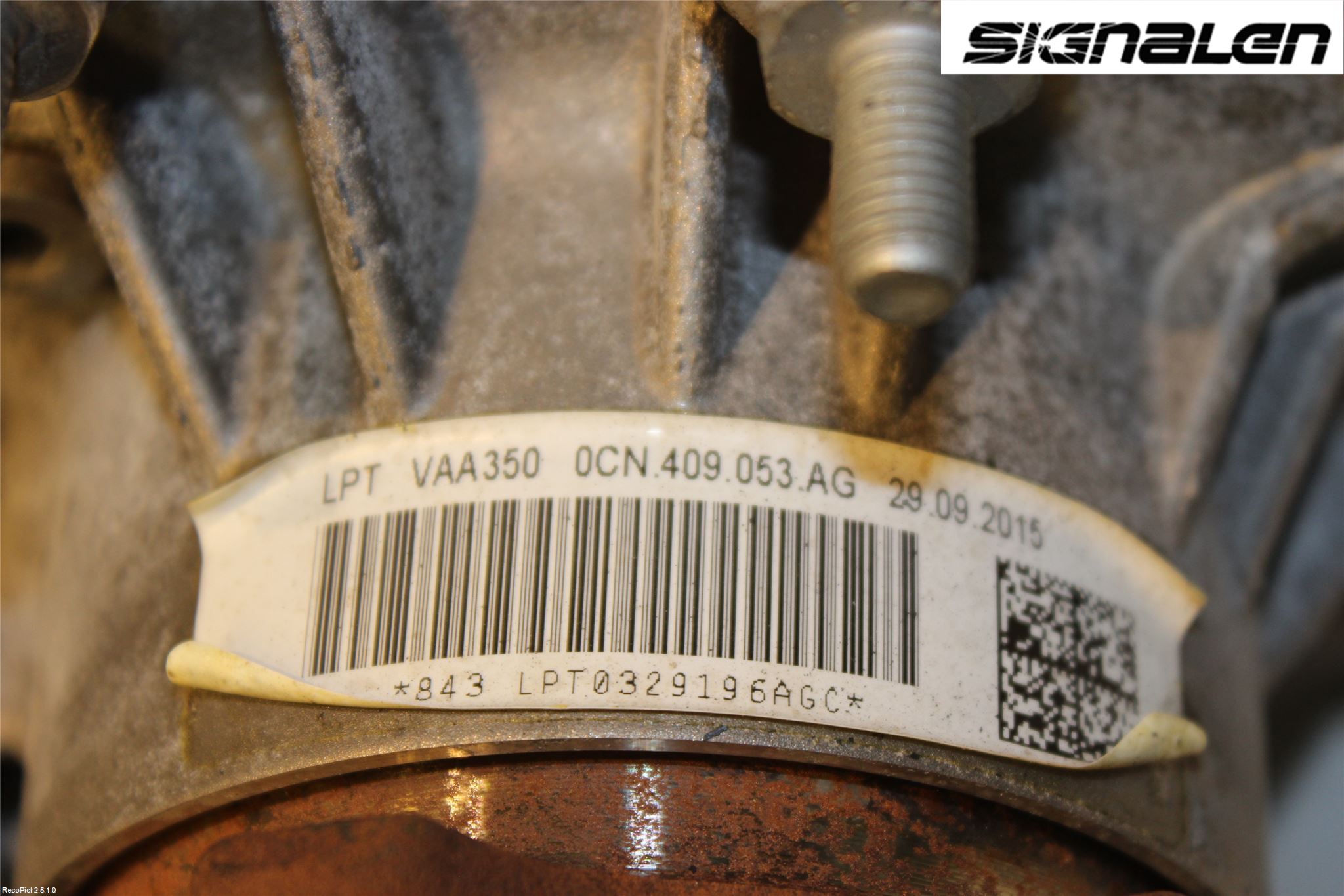 Volkswagen VW GOLF / E-GOLF VII 13-20 Växel Fördelningslåda