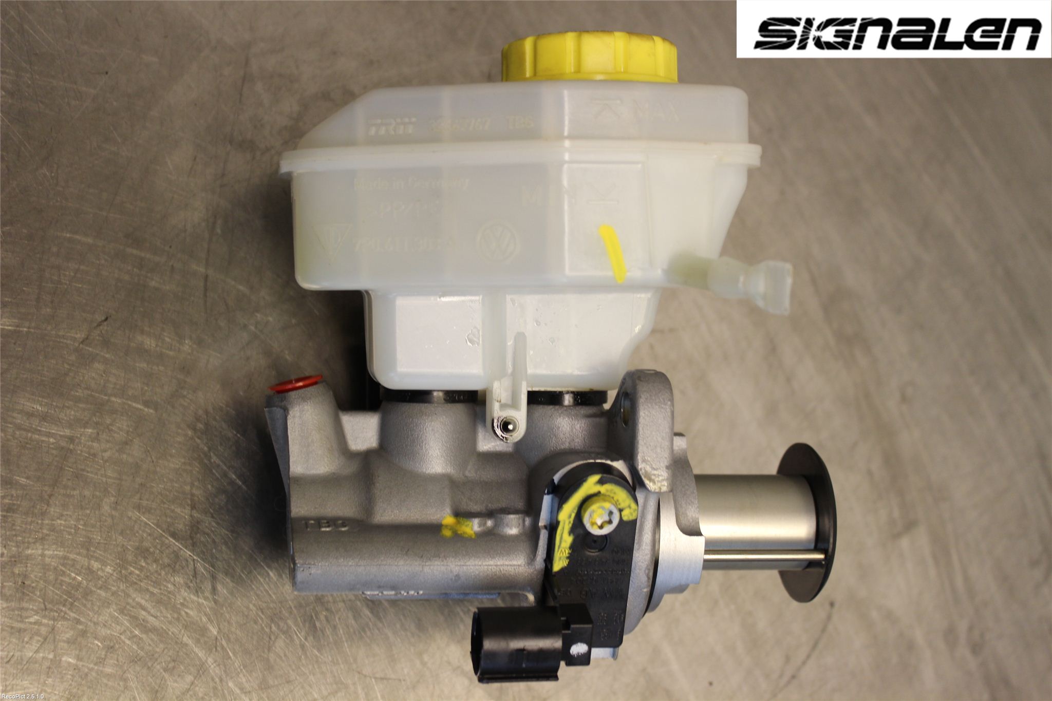 Volkswagen VW TOUAREG 7L 03-10 Broms Huvudcylinder