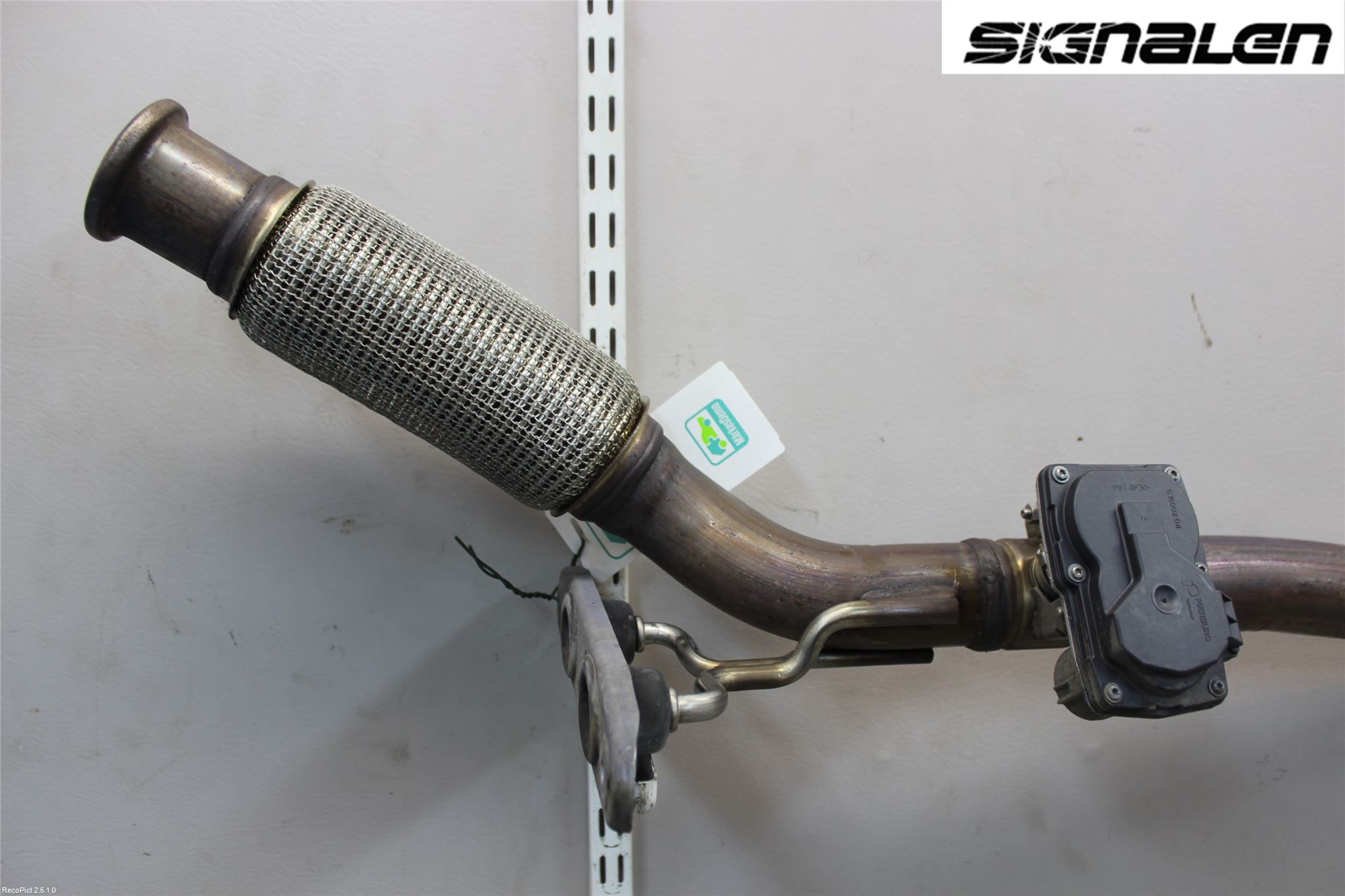 Volkswagen VW GOLF / E-GOLF VII 13-20 Avgas Främre Rör