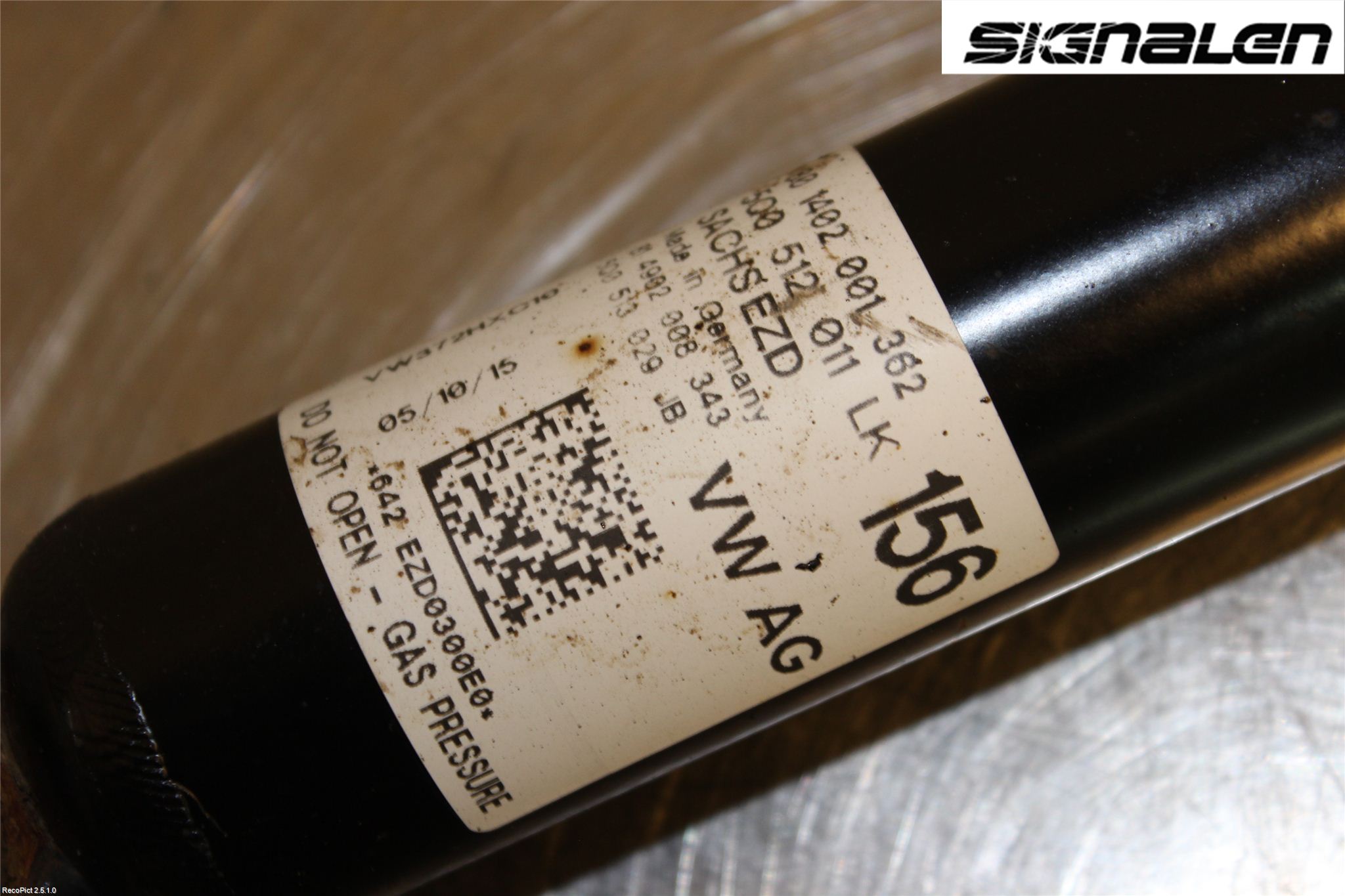 Volkswagen VW GOLF / E-GOLF VII 13-20 Stötdämpare Bak