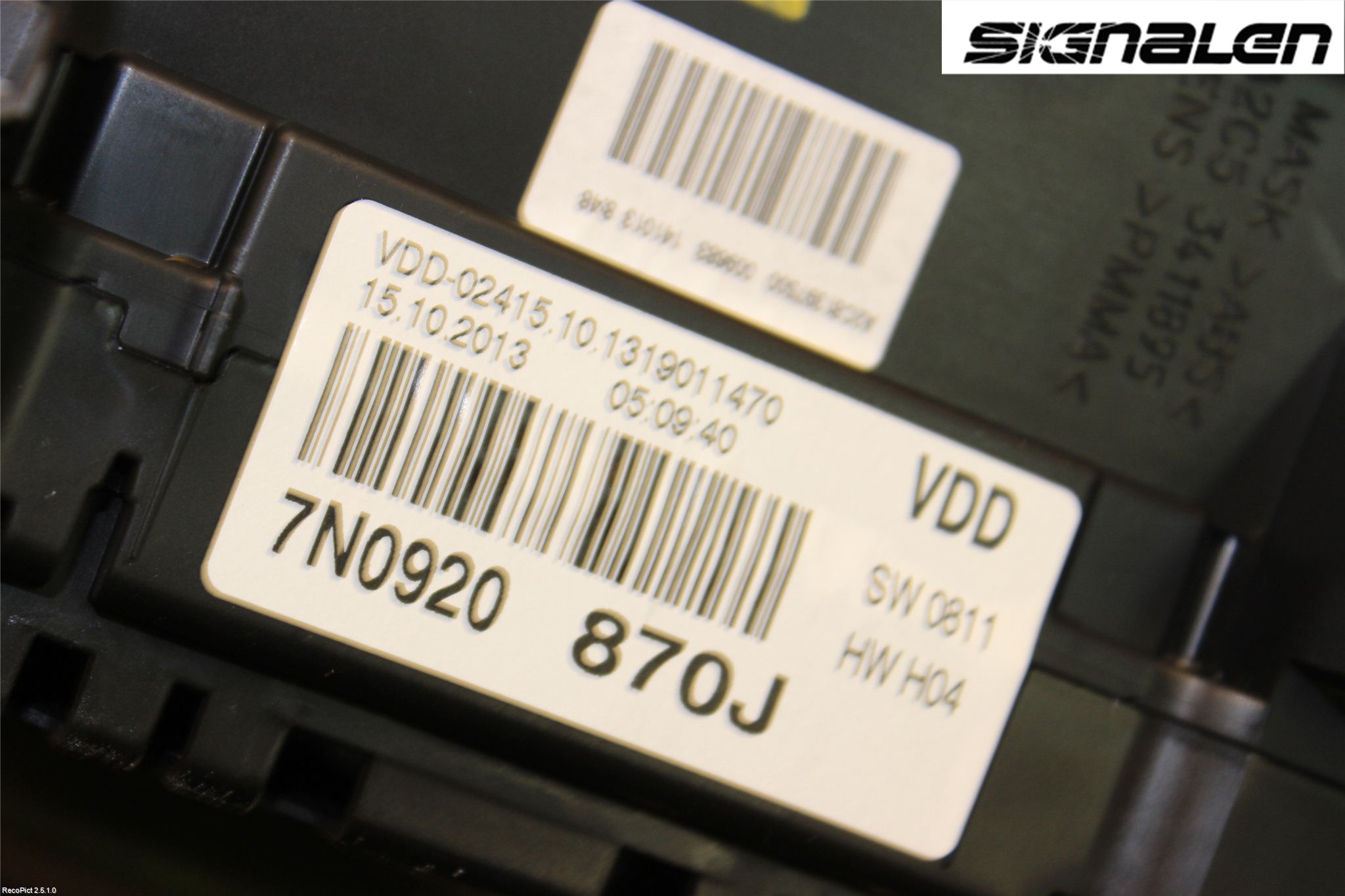 Volkswagen VW SHARAN 11- Instrument Komb