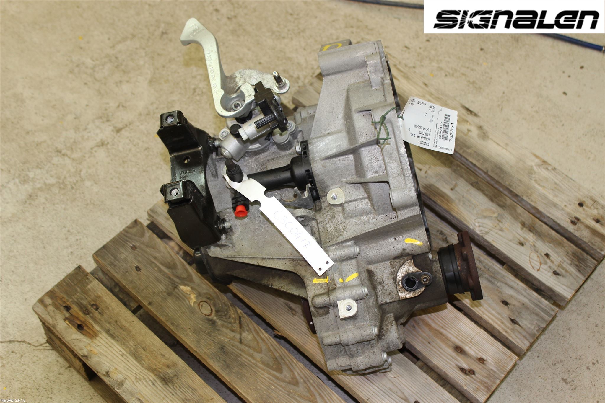 Skoda FABIA 07-14 Växellåda Man 5 Vxl