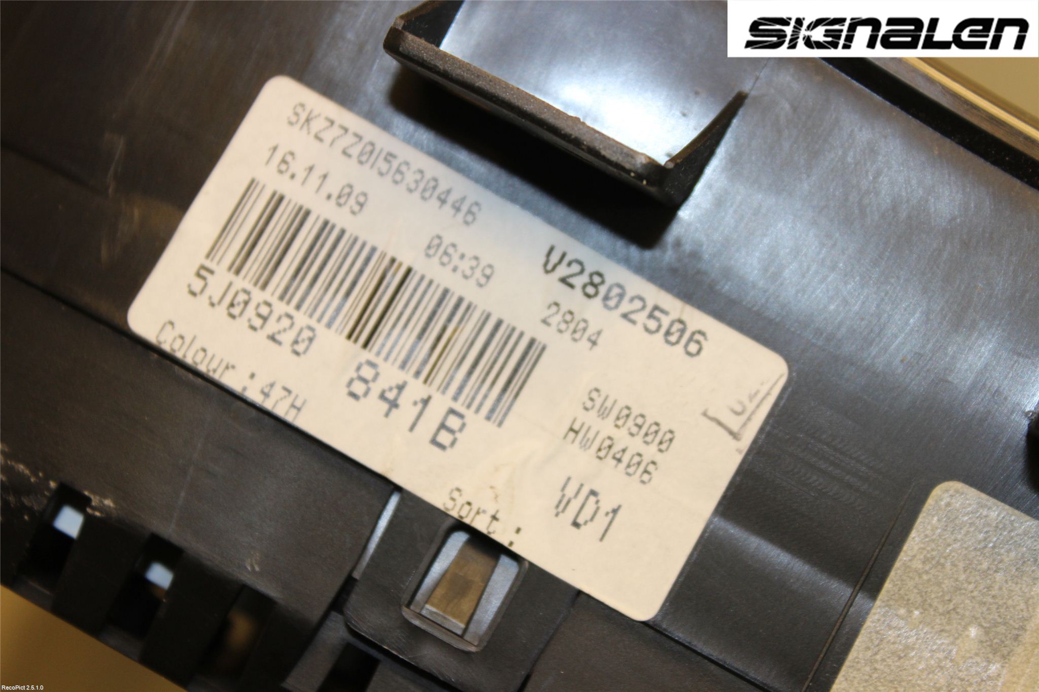 Skoda FABIA 07-14 Instrument Komb