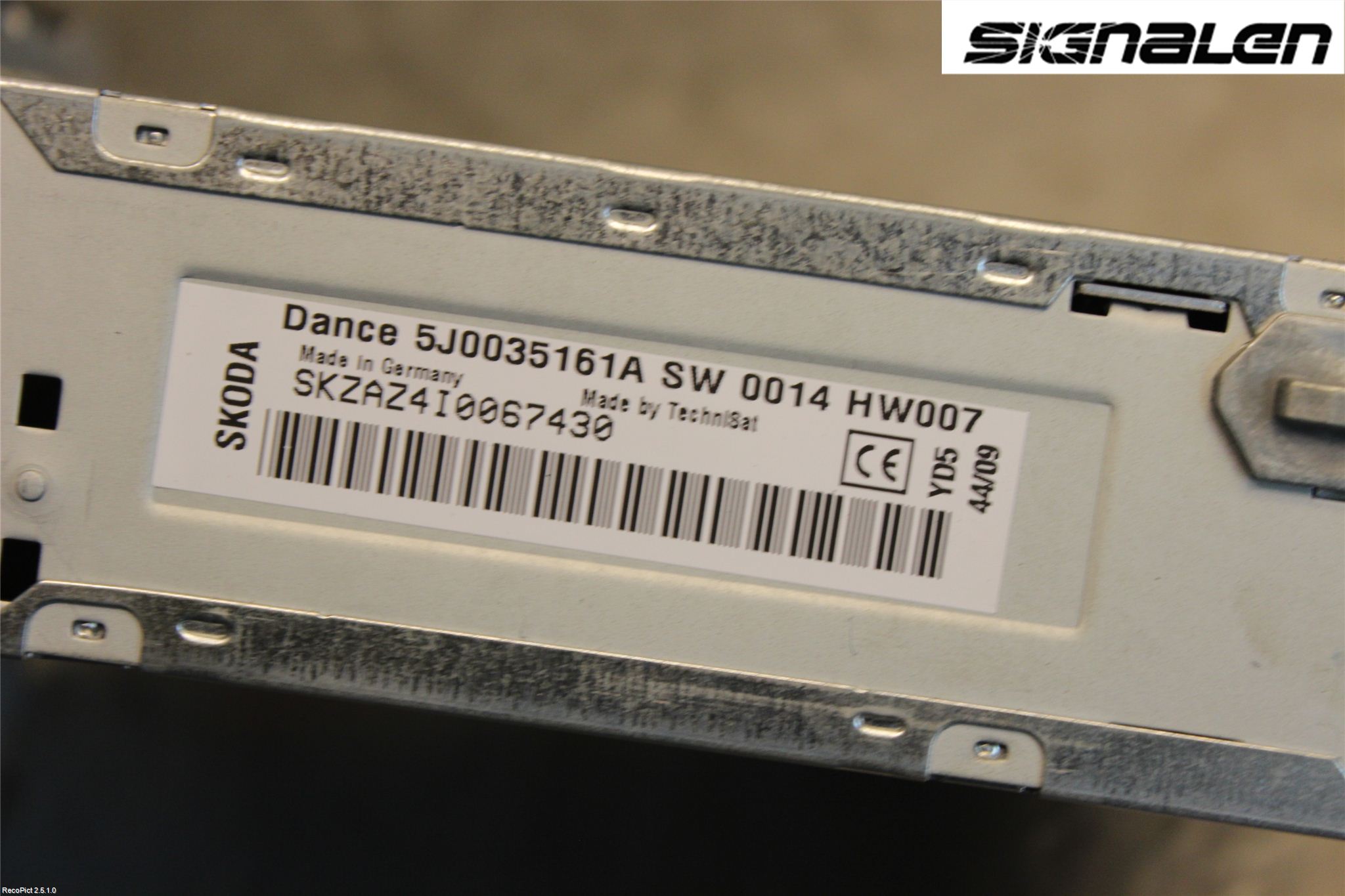 Skoda FABIA 07-14 Radio