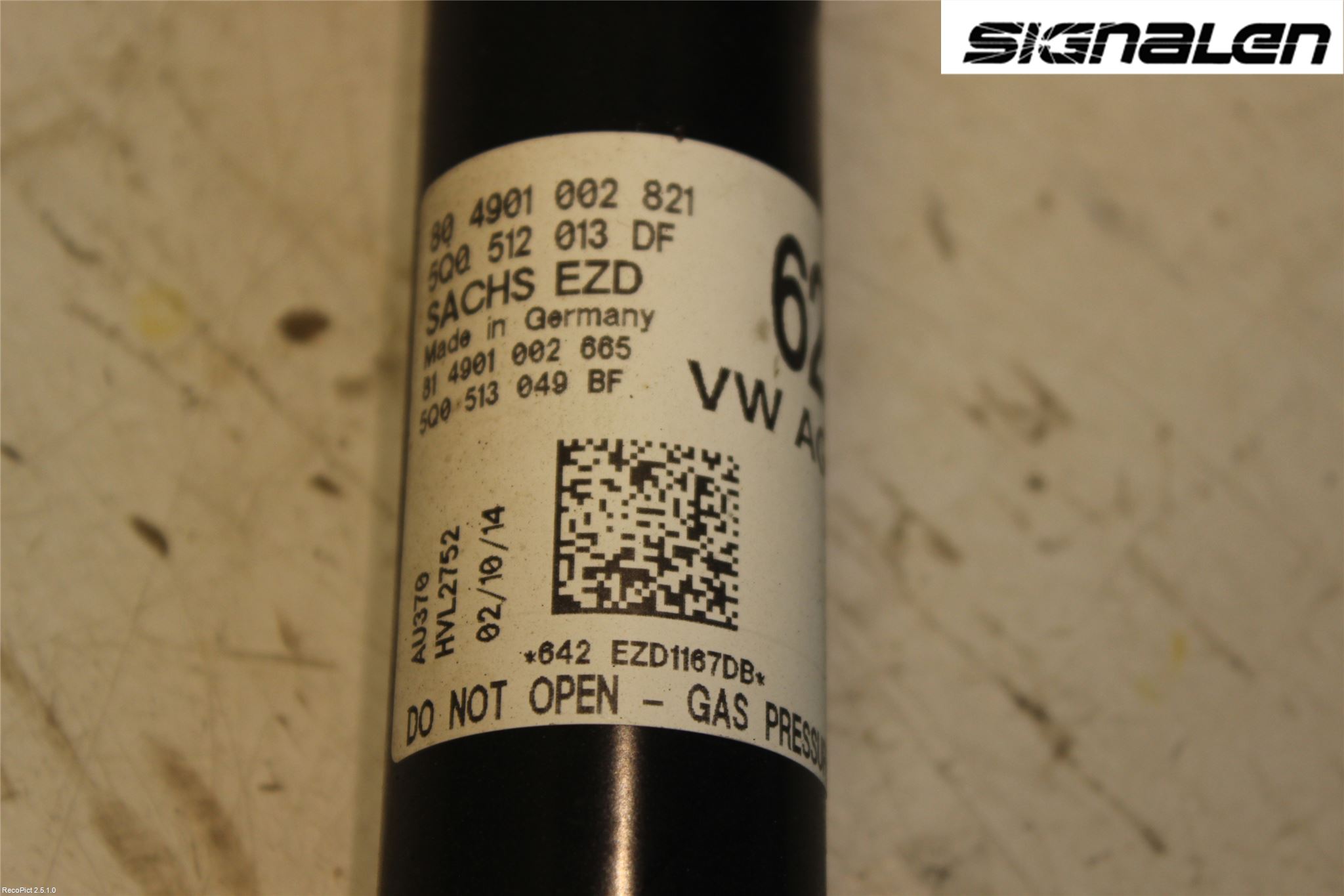 Audi A3/S3 8V 13-20 Stötdämpare Bak