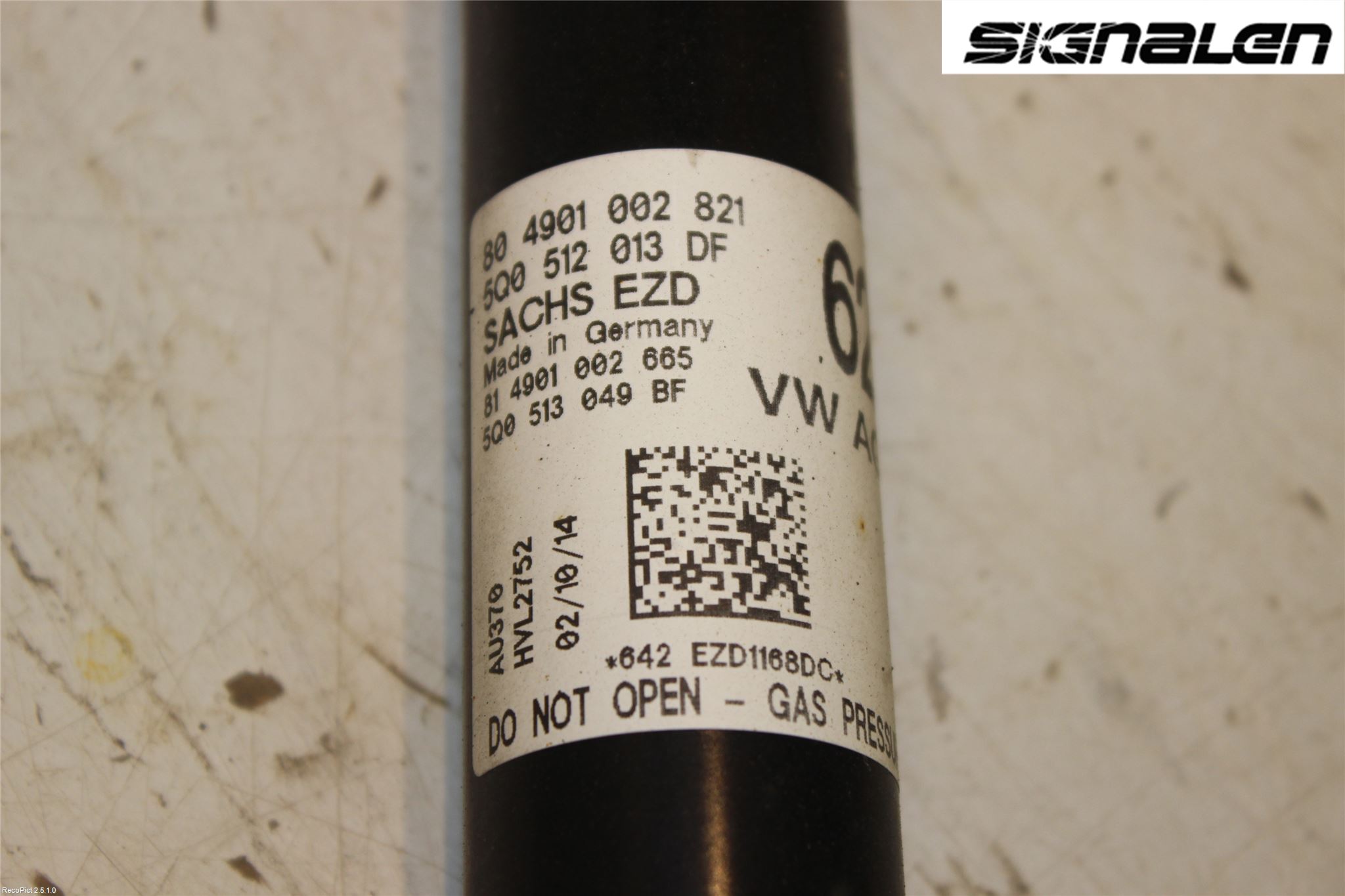 Audi A3/S3 8V 13-20 Stötdämpare Bak