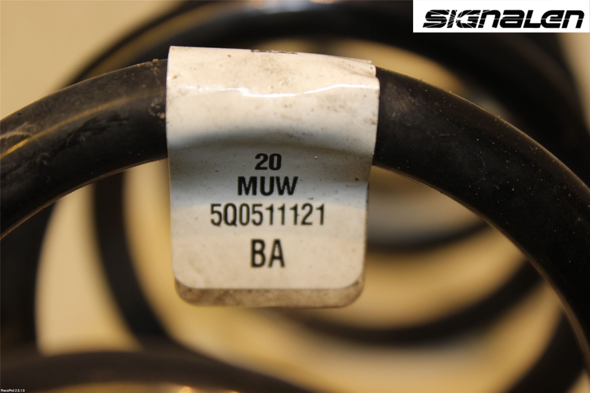 Audi A3/S3 8V 13-20 Fjäder Bak